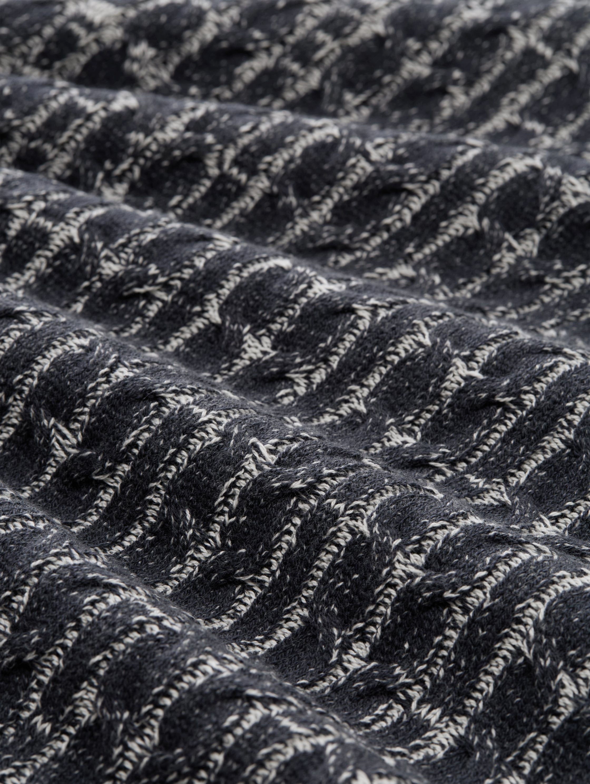 Tom Tailor Trui met ronde hals met ribboorden