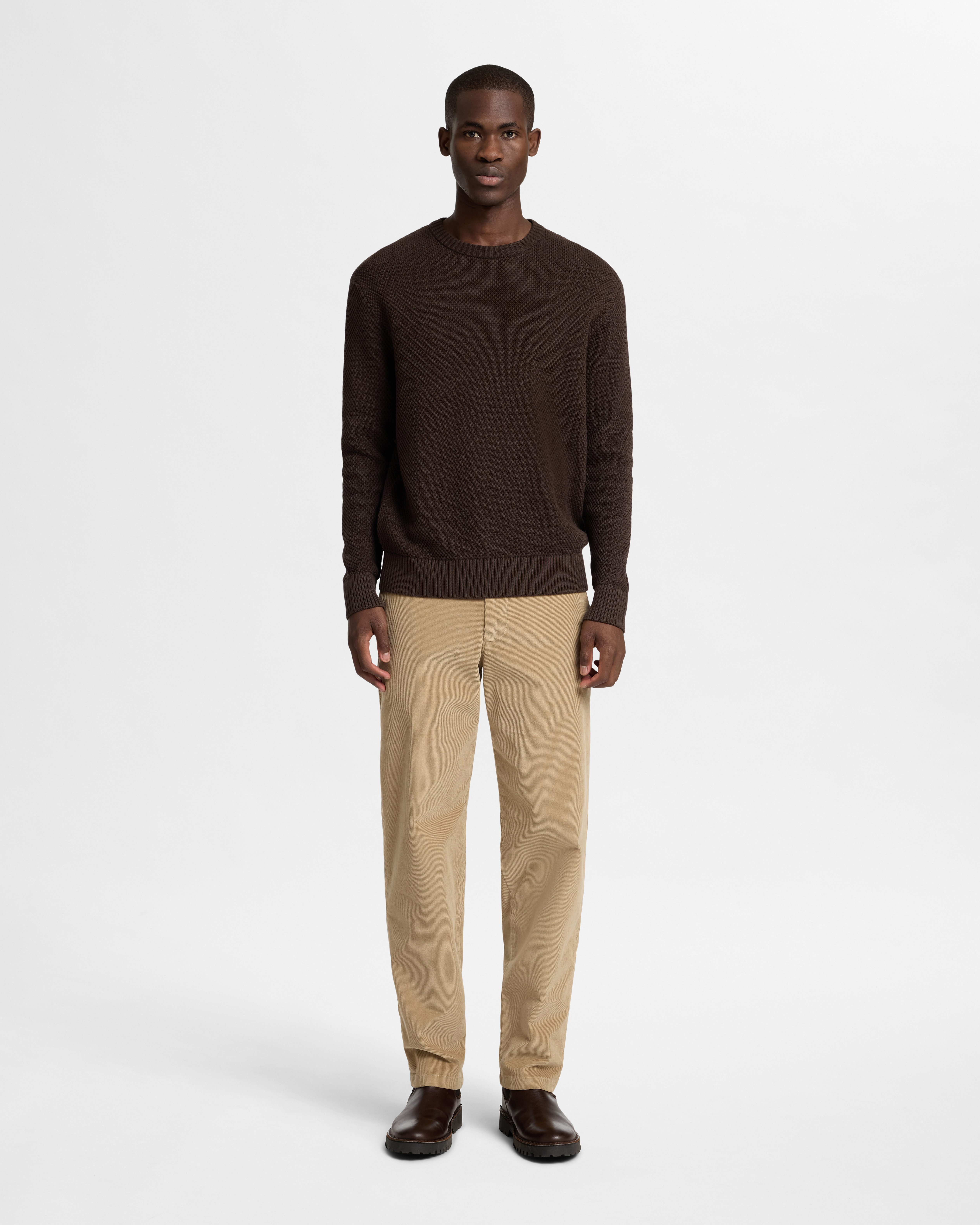 SELECTED HOMME Cordbroek SLH196-STRAIGHT MILES CORD PANT W NOOS