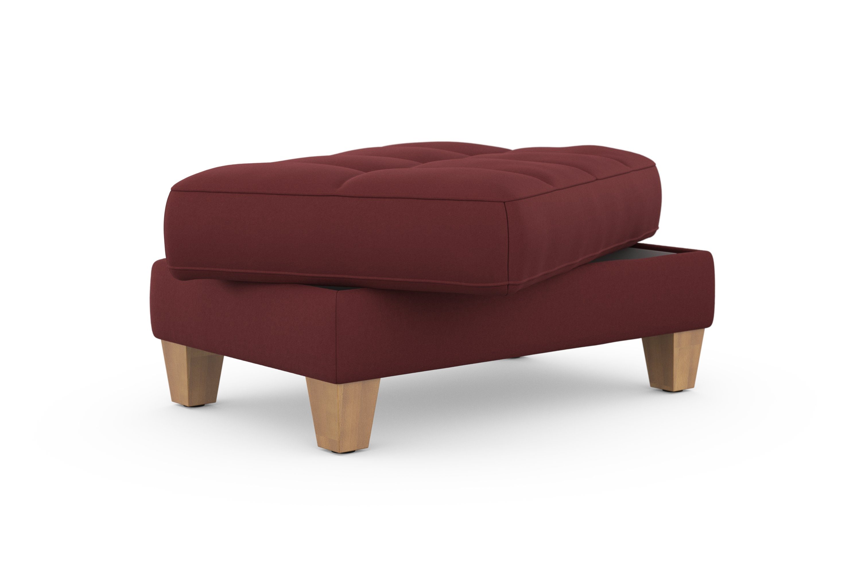 sit&more Hocker met bergruimte Westham naar keuze met/zonder binnenvering