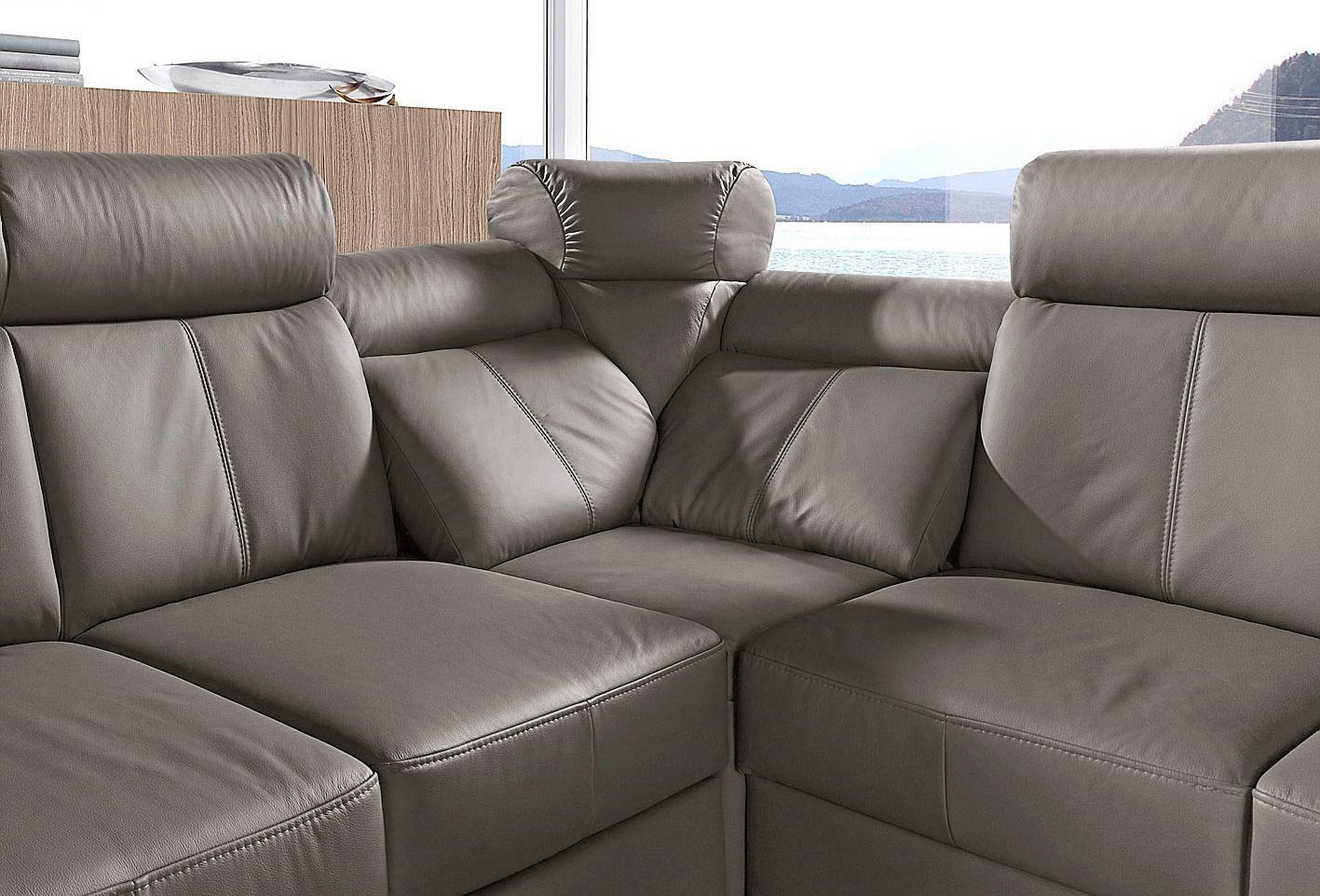 sit&more Hoekbank Basel L-vorm optioneel met relaxfunctie