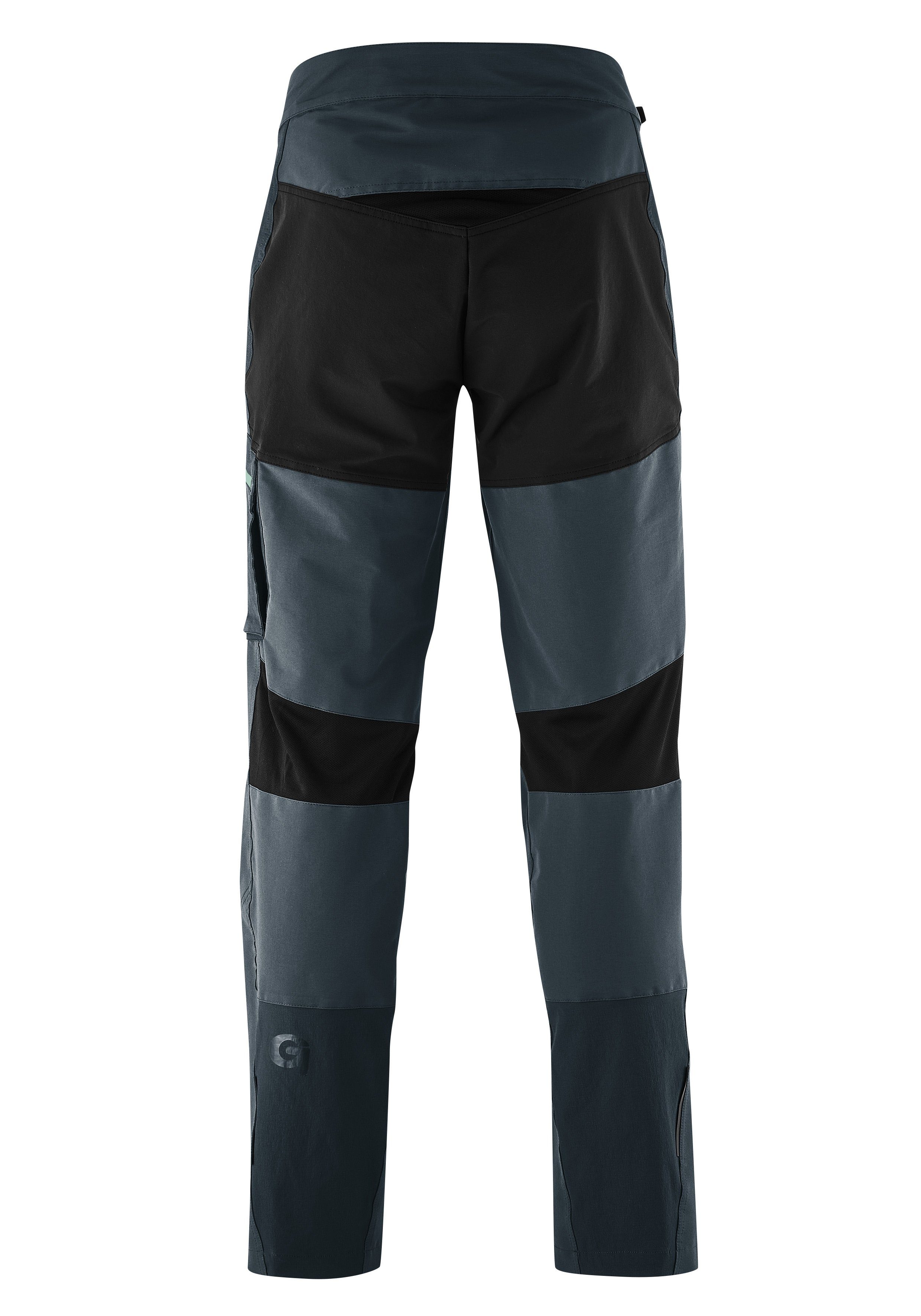 Gonso Fietsbroekje PISCADU Heren bike-broek, lange MTB fietspants, verstelbare band, met zakken