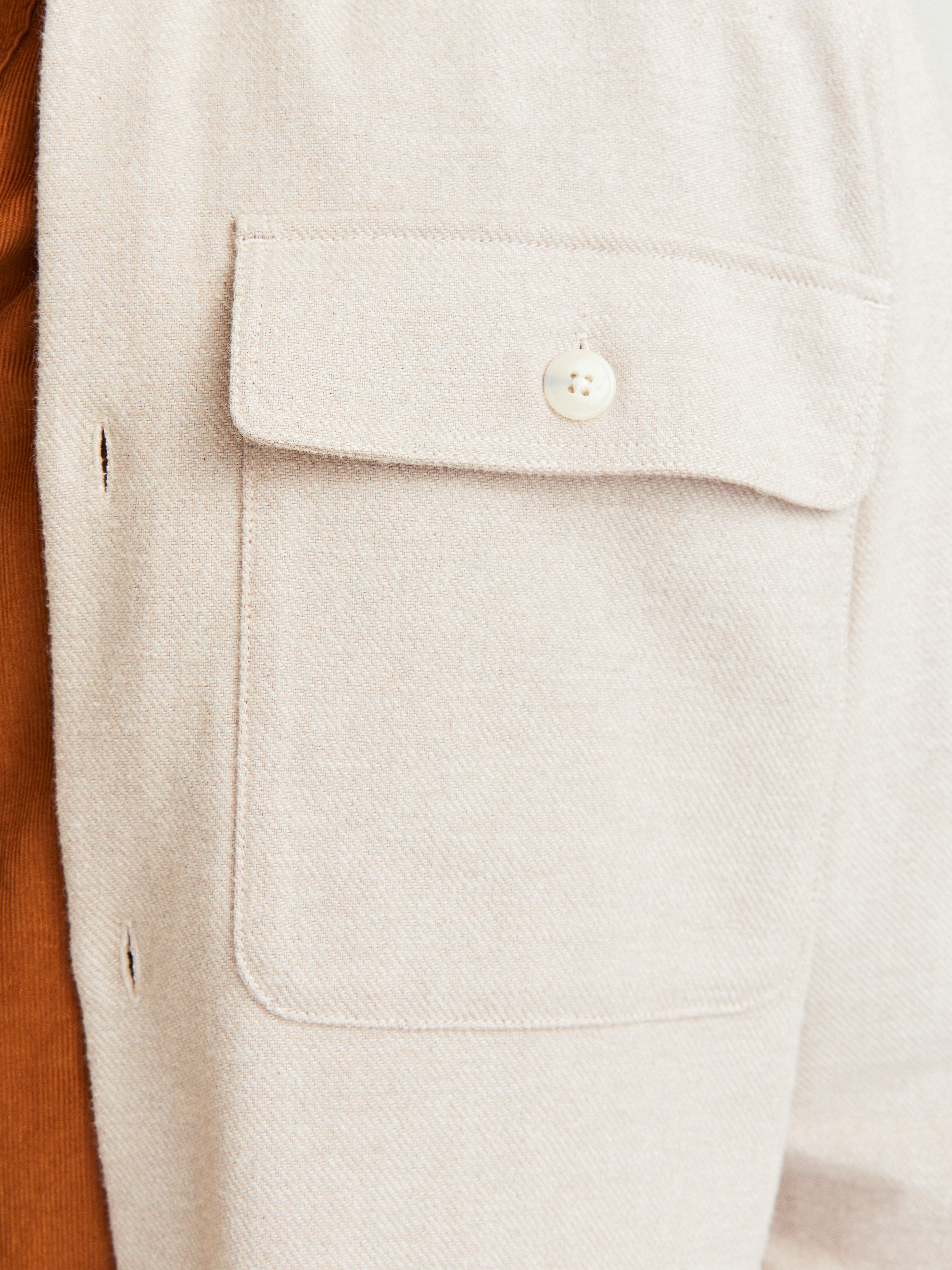 Jack & Jones Overhemd met lange mouwen JPRRAYMOND MELANGE SOLID LS OVERSHIRT SN
