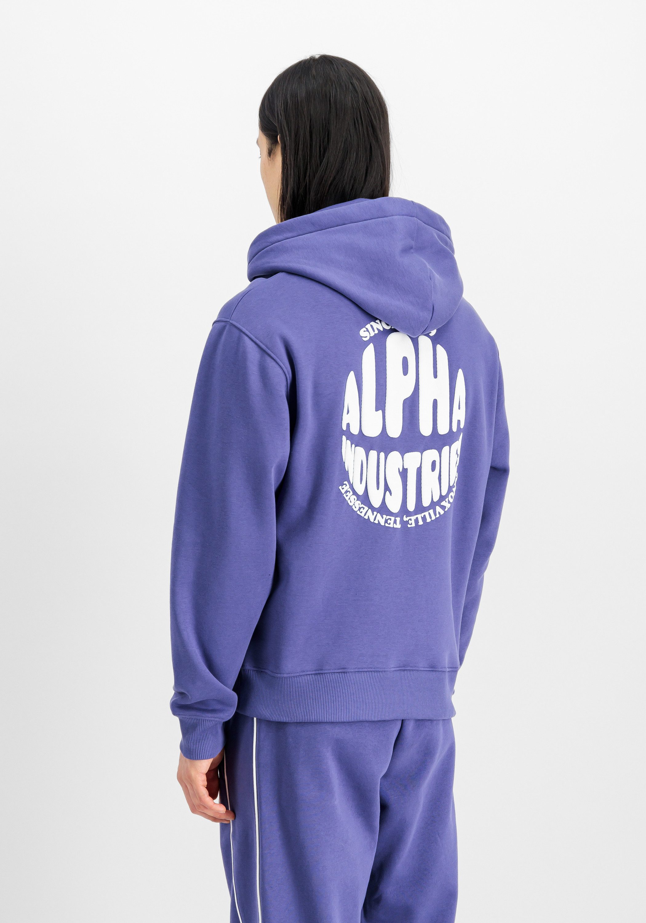 Alpha Industries Hoodie Logo Hoodie Backprint