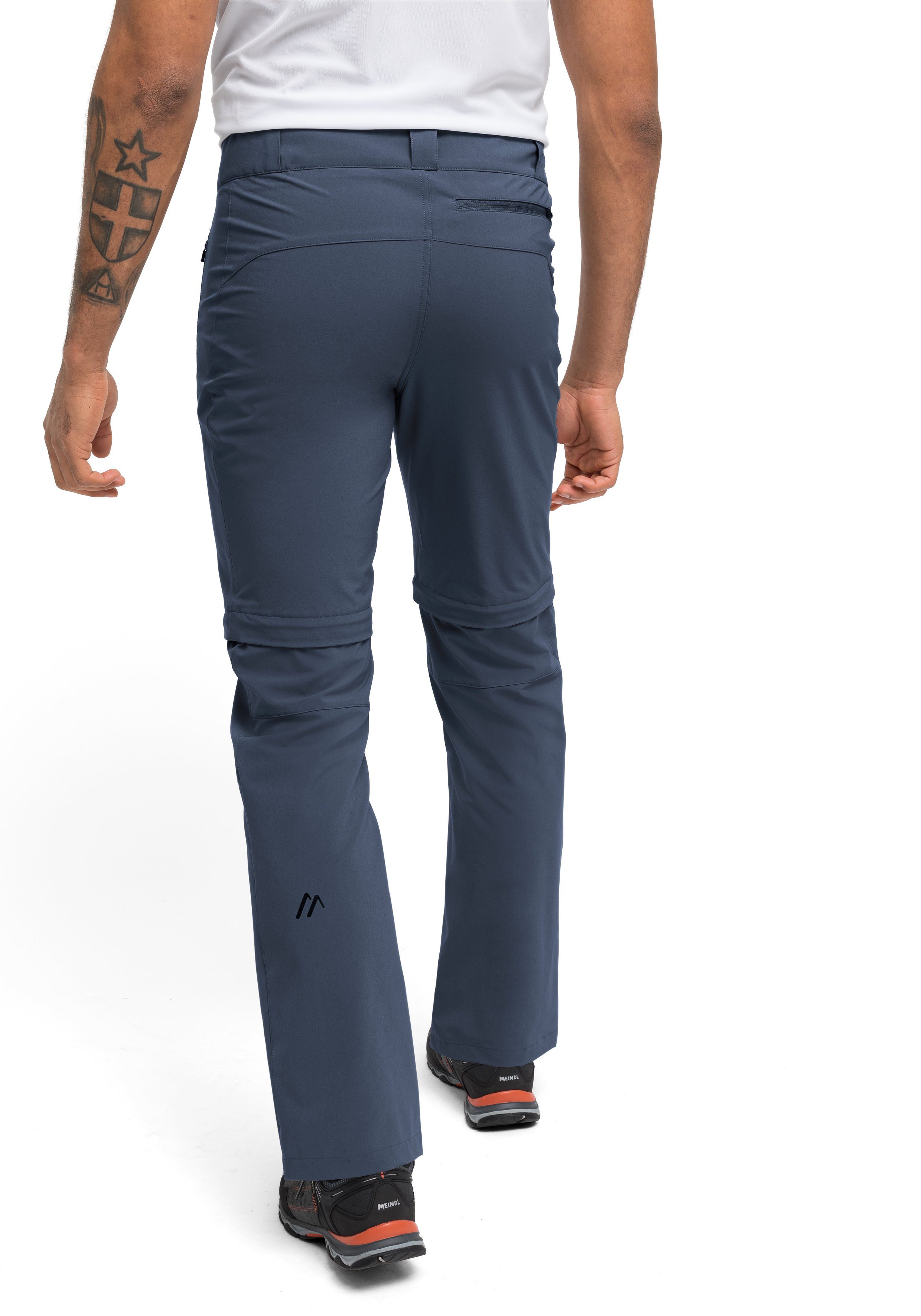 Maier Sports Functionele broek Latit zip M Heren wandelbroek, afritsbare outdoorbroek, 4 zakken, regular fit