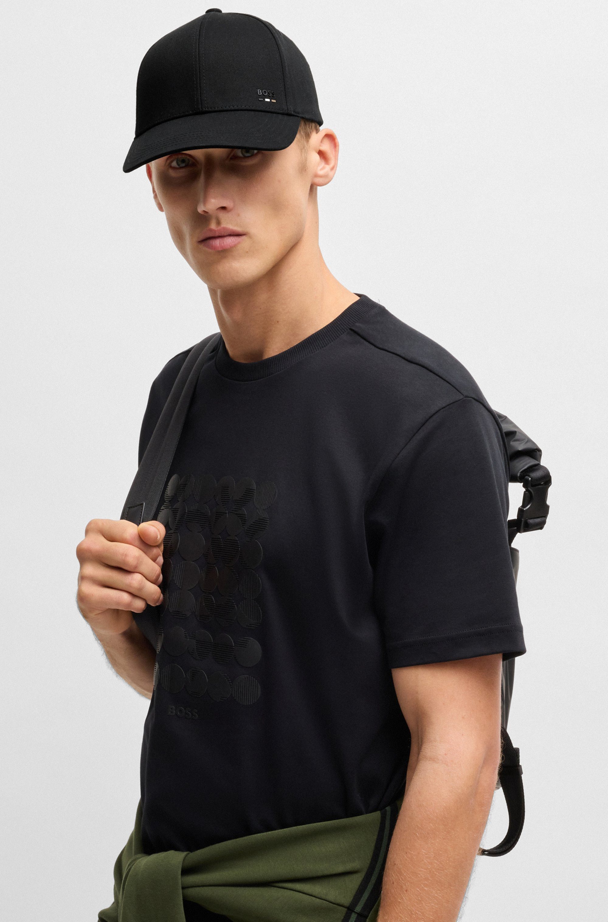 Boss Baseball pet Zed-BOSS-Stripe met boss borduurwerk