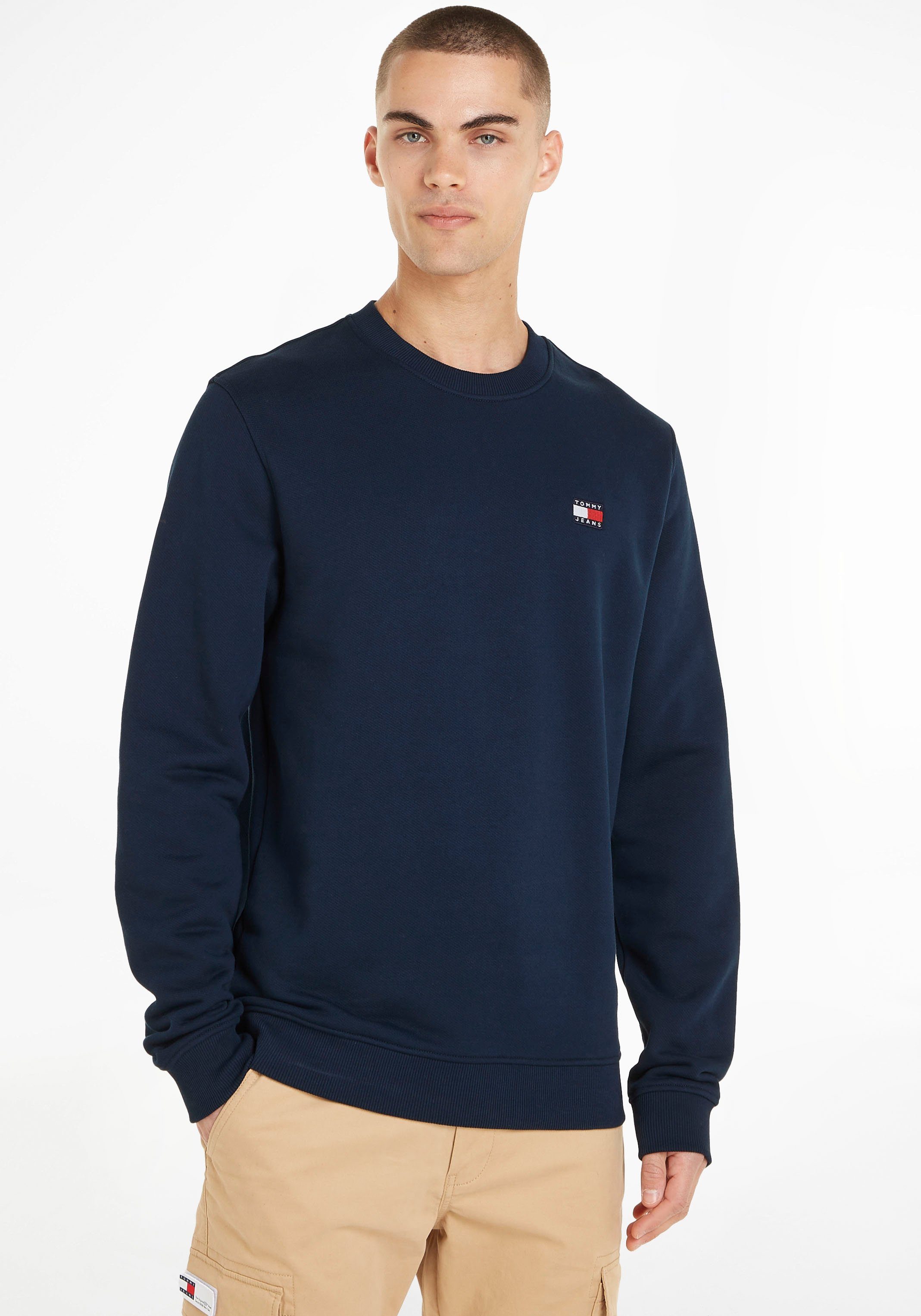 Tommy Jeans Plus Sweatshirt TJM REG BADGE CREW EXT makkelijk gevonden | OTTO