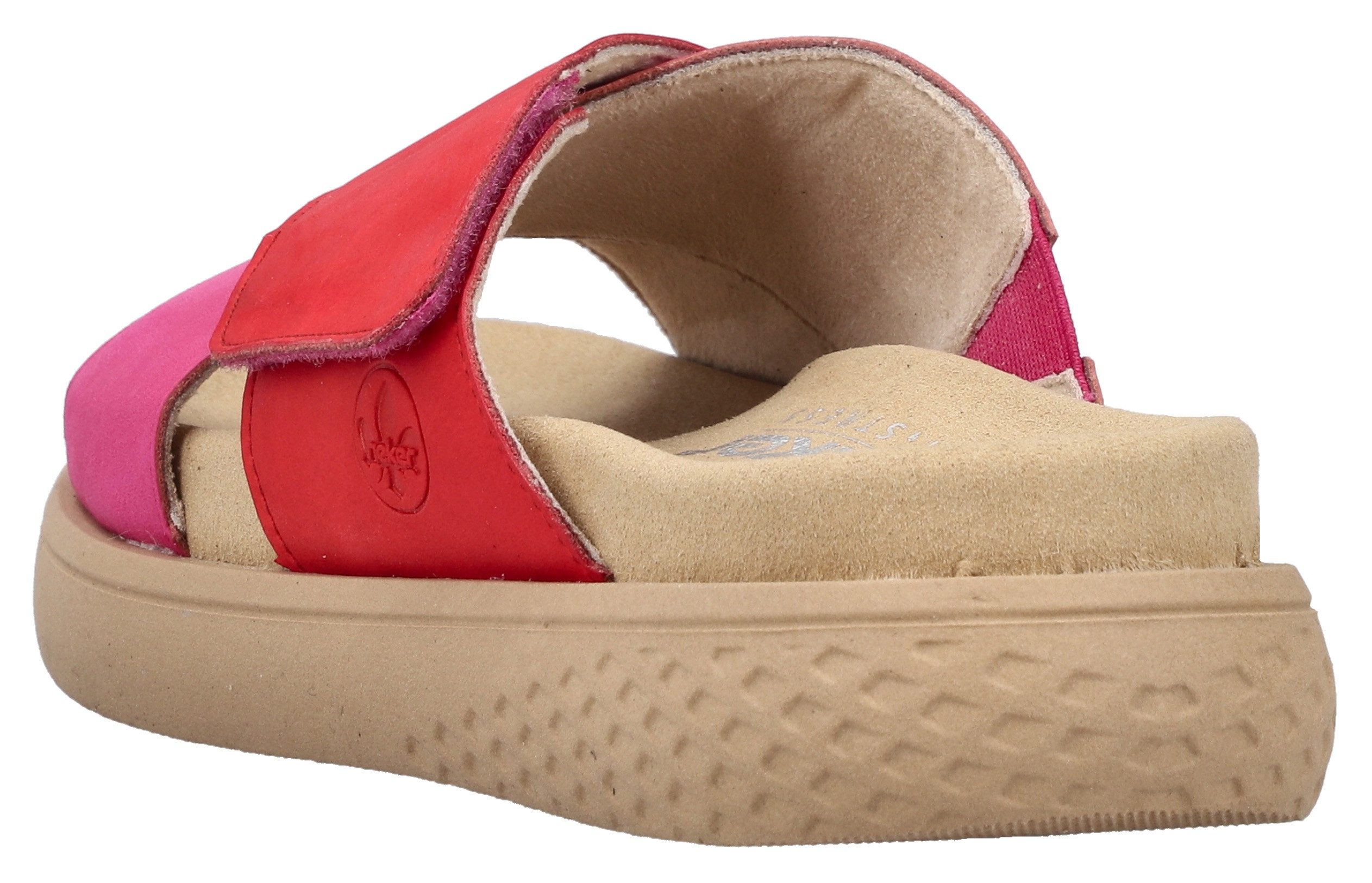 Rieker Slippers Zomerschoen, strandschoen, huisschoen, slippers met comfortabel voetbed