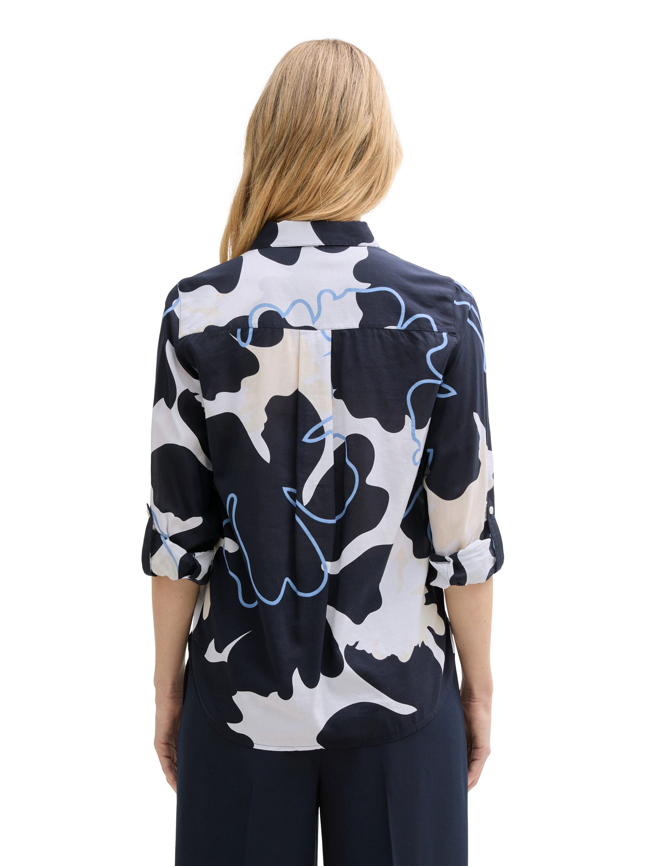 Tom Tailor Blouse met lange mouwen met print all-over