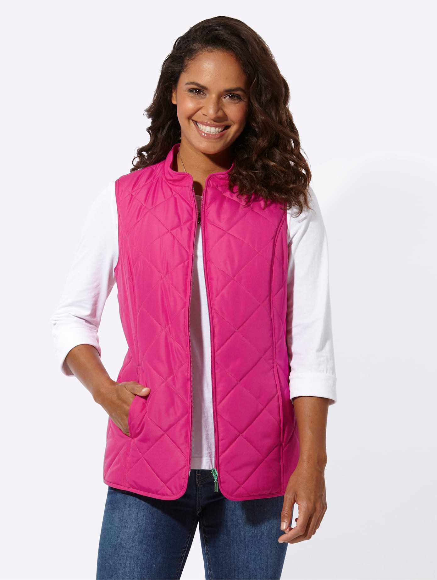 Casual Looks Bodywarmer bovenkleding maat 48 roze