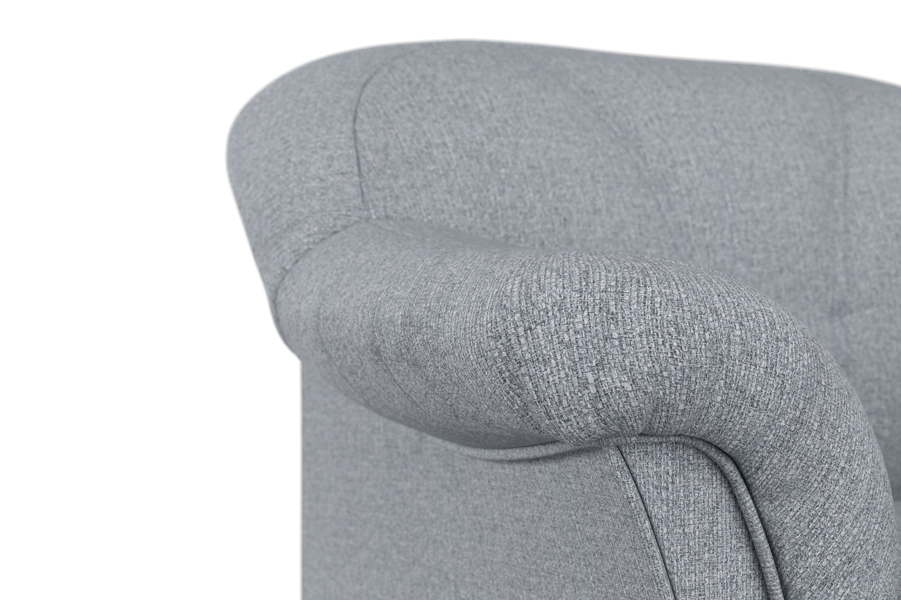 DOMO collection Fauteuil Pegnitz tijdloos, elegante armleuningen, comfortabel