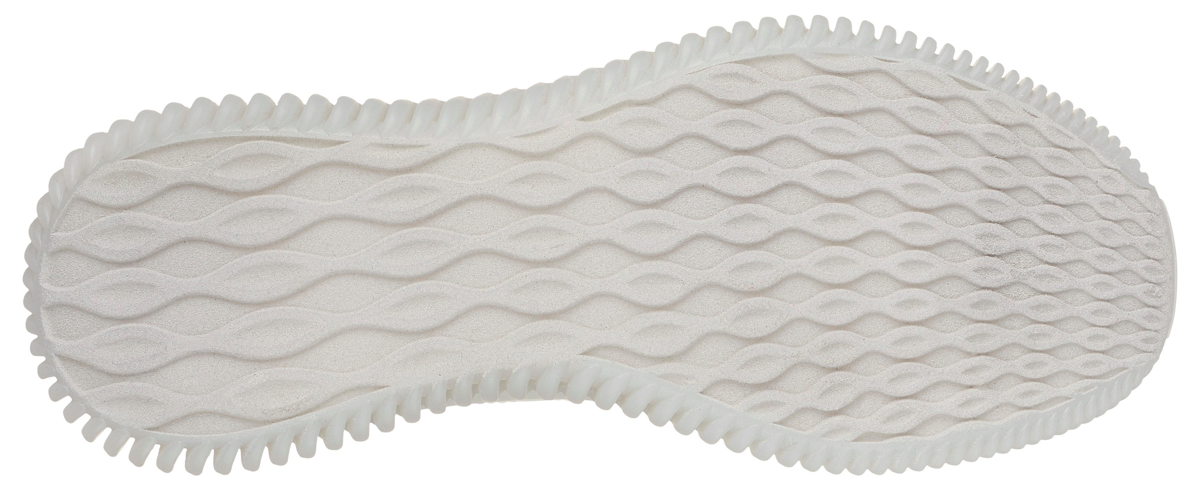 Skechers Sneakers BOBS GEO-HOW DEBONAIR vrijetijdsschoen, lage schoen, veterschoen in monochrome look