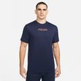 nike trainingsshirt pro dri-fit men's training t-shirt blauw