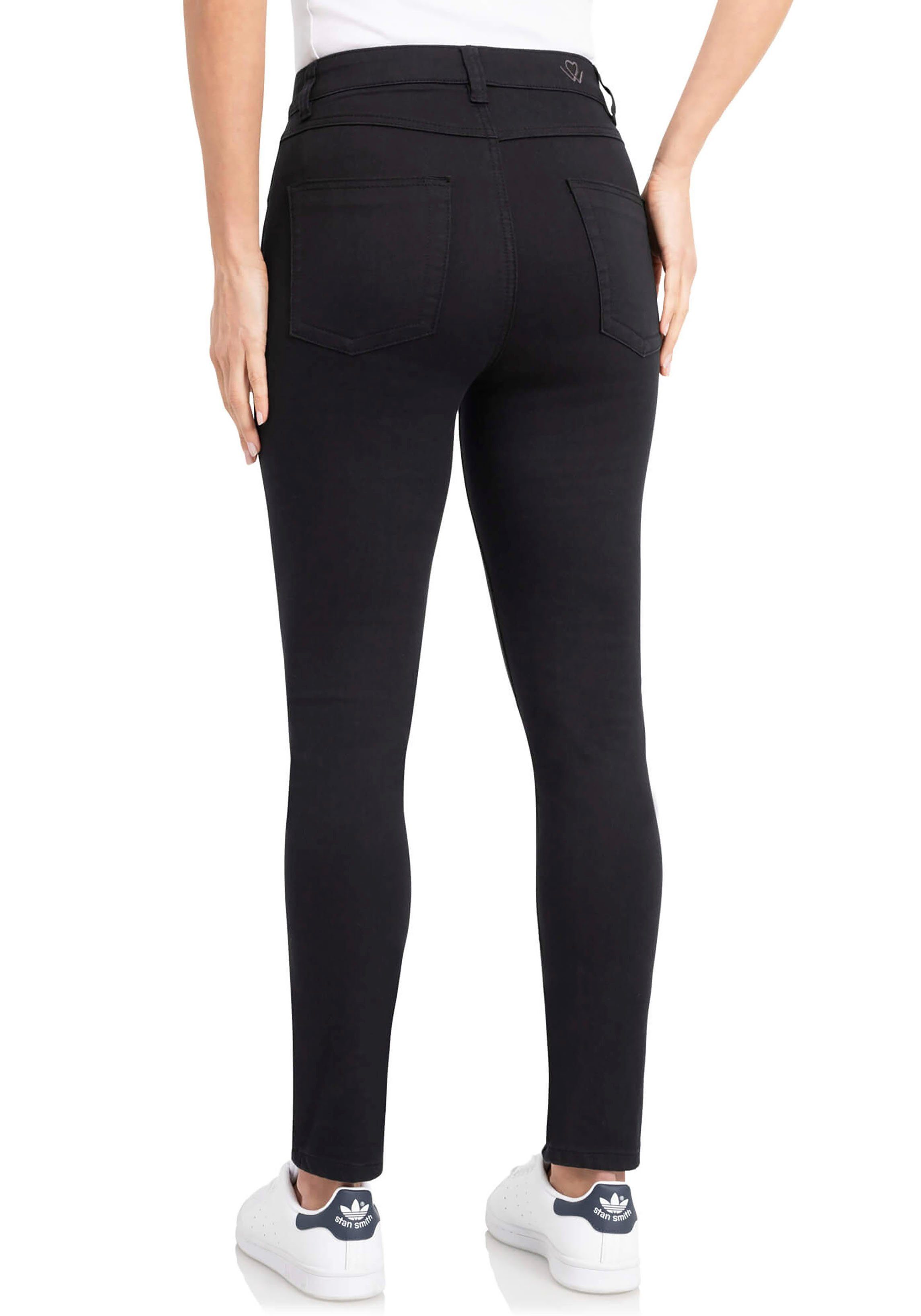 wonderjeans High-waist jeans High Waist WH72 Hoog opgesneden met iets verkorte pijpen