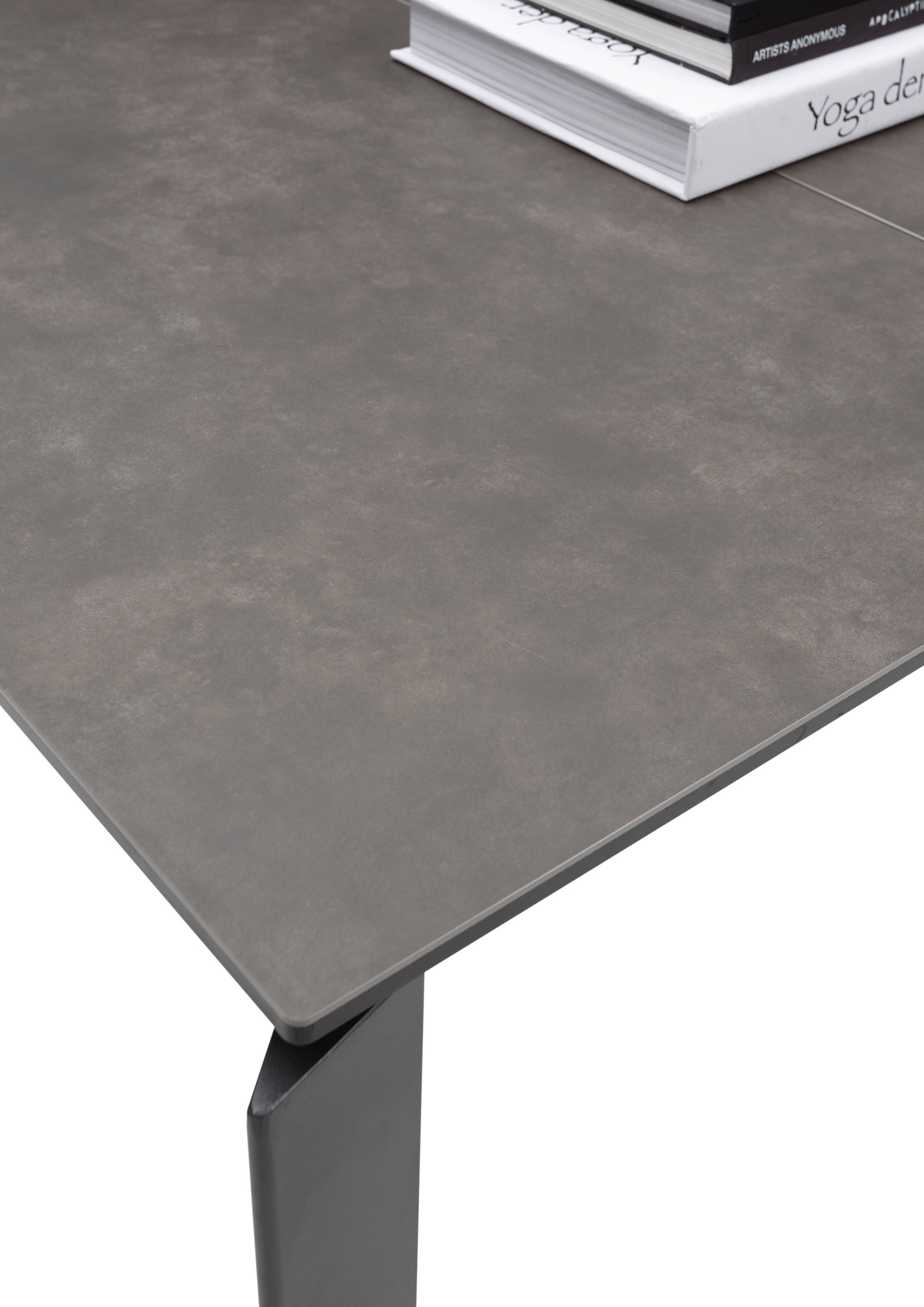 Stolkom Eettafel Paul eettafel keramiek, uitschuifbaar tot 240 cm, BxHxD 180x76x95 cm