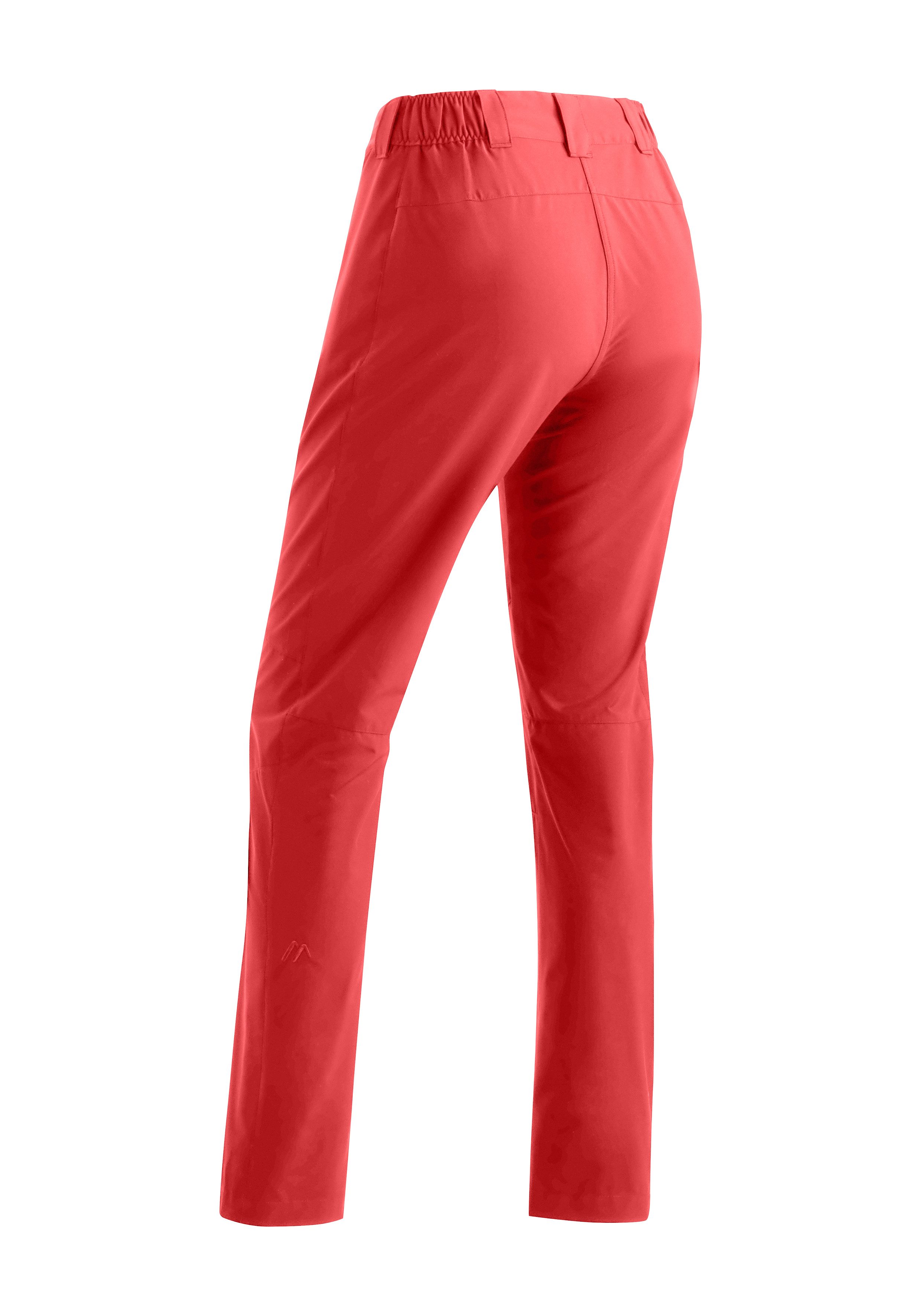 Maier Sports Outdoorbroek Lulaka loop Dames wandelbroek, functionele broek met zakken + riem, regular fit
