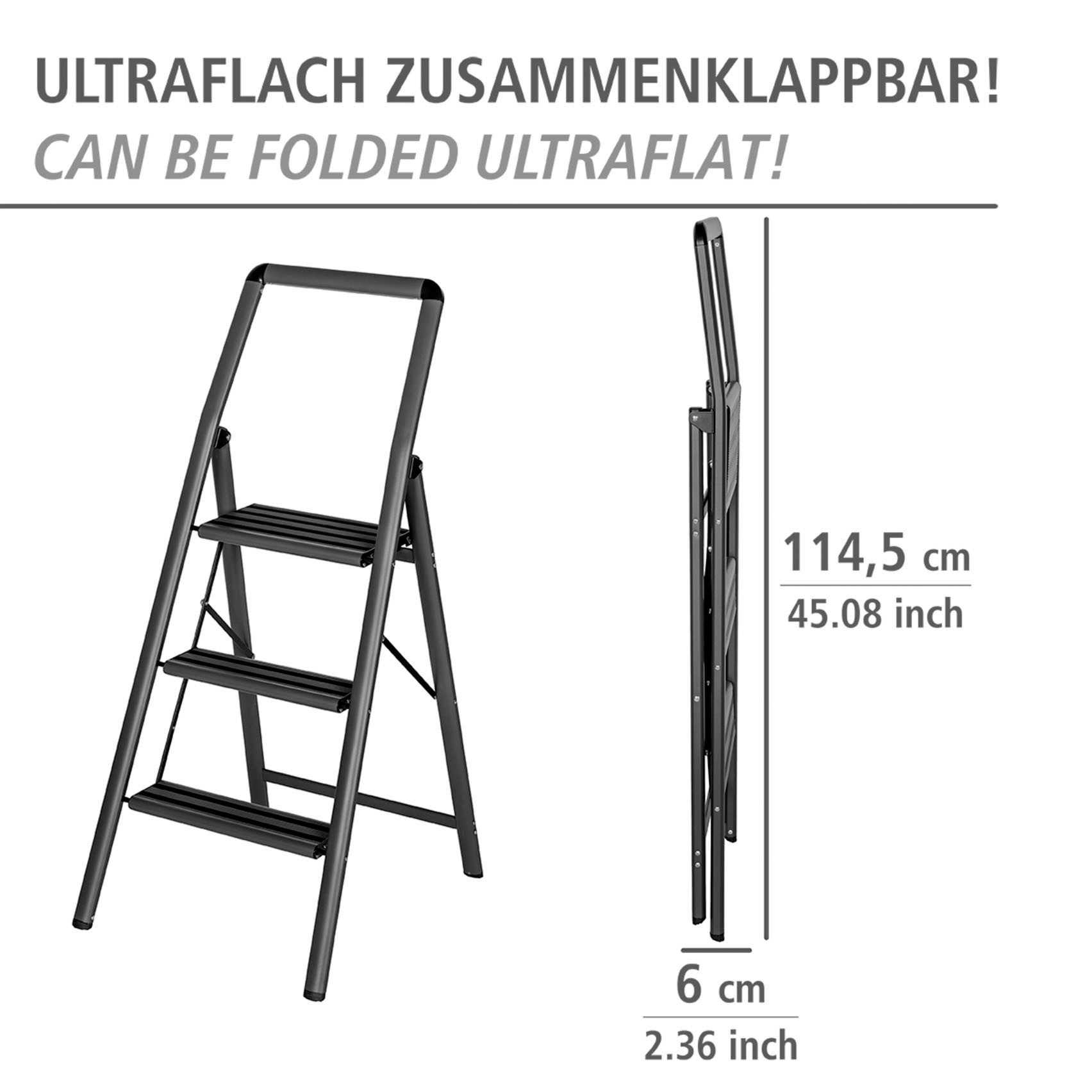 WENKO Huishoudtrapje Model Alu-Compact