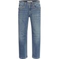 calvin klein straight jeans regular straight green blauw