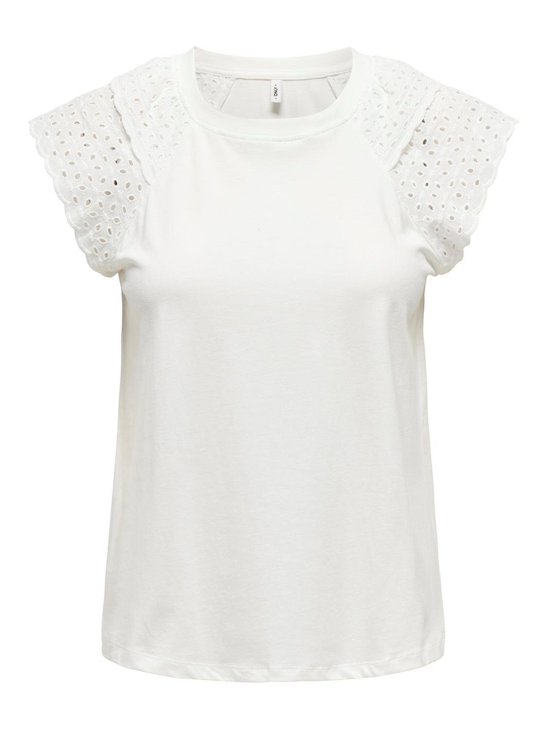 Only Shirt met korte mouwen ONLXIANA LIFE S S MIX TOP JRS