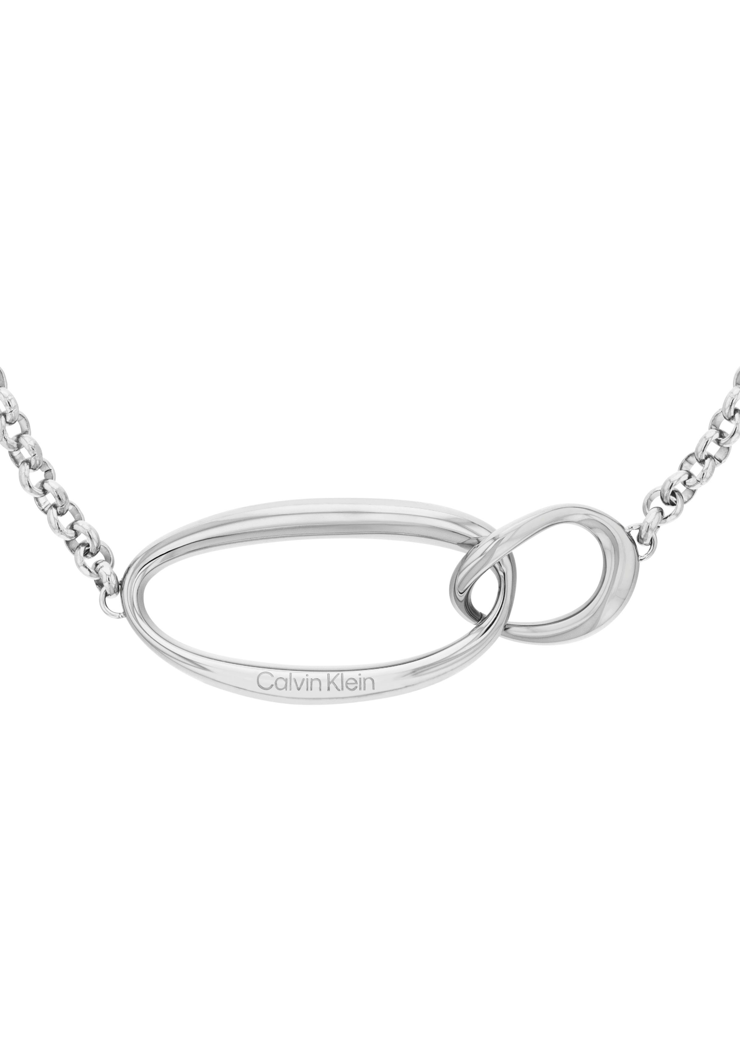 Calvin Klein Ketting met hanger Sieraden roestvrij staal halssieraden halsketting erwtketting...