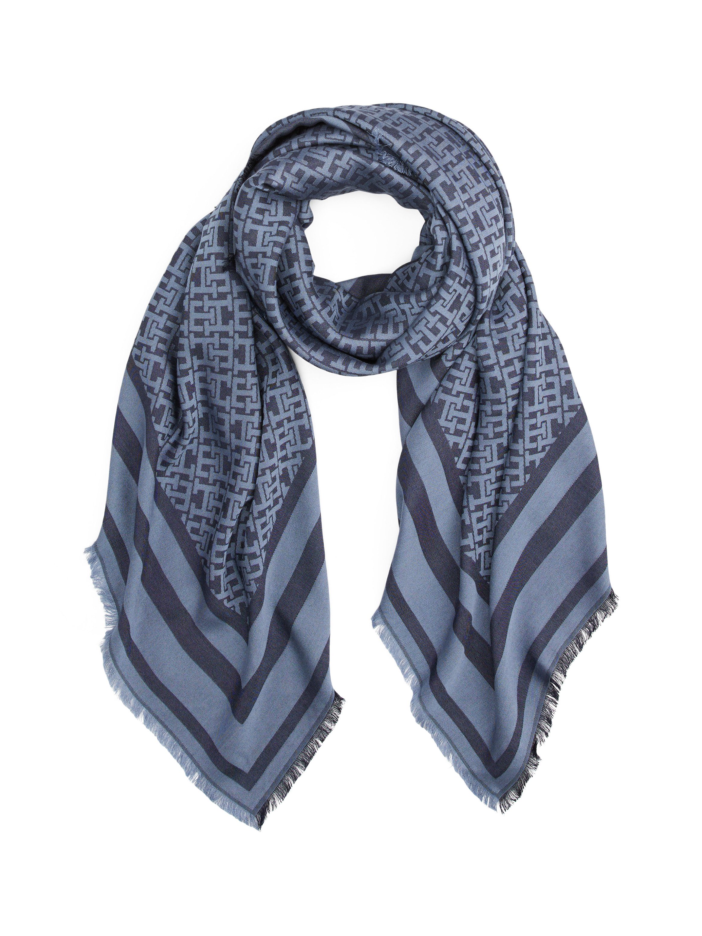 Tommy Hilfiger Modieus sjaaltje TH MONOGRAM SQUARE