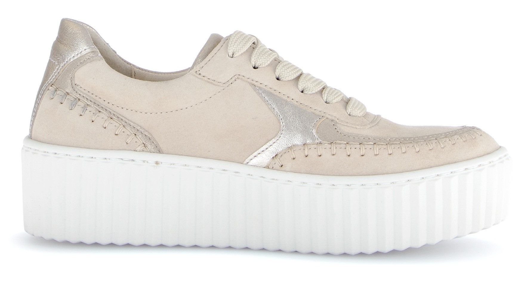 Gabor Plateausneakers , vrijetijdsschoen, lage schoen, veterschoen met best fitting-uitrusting