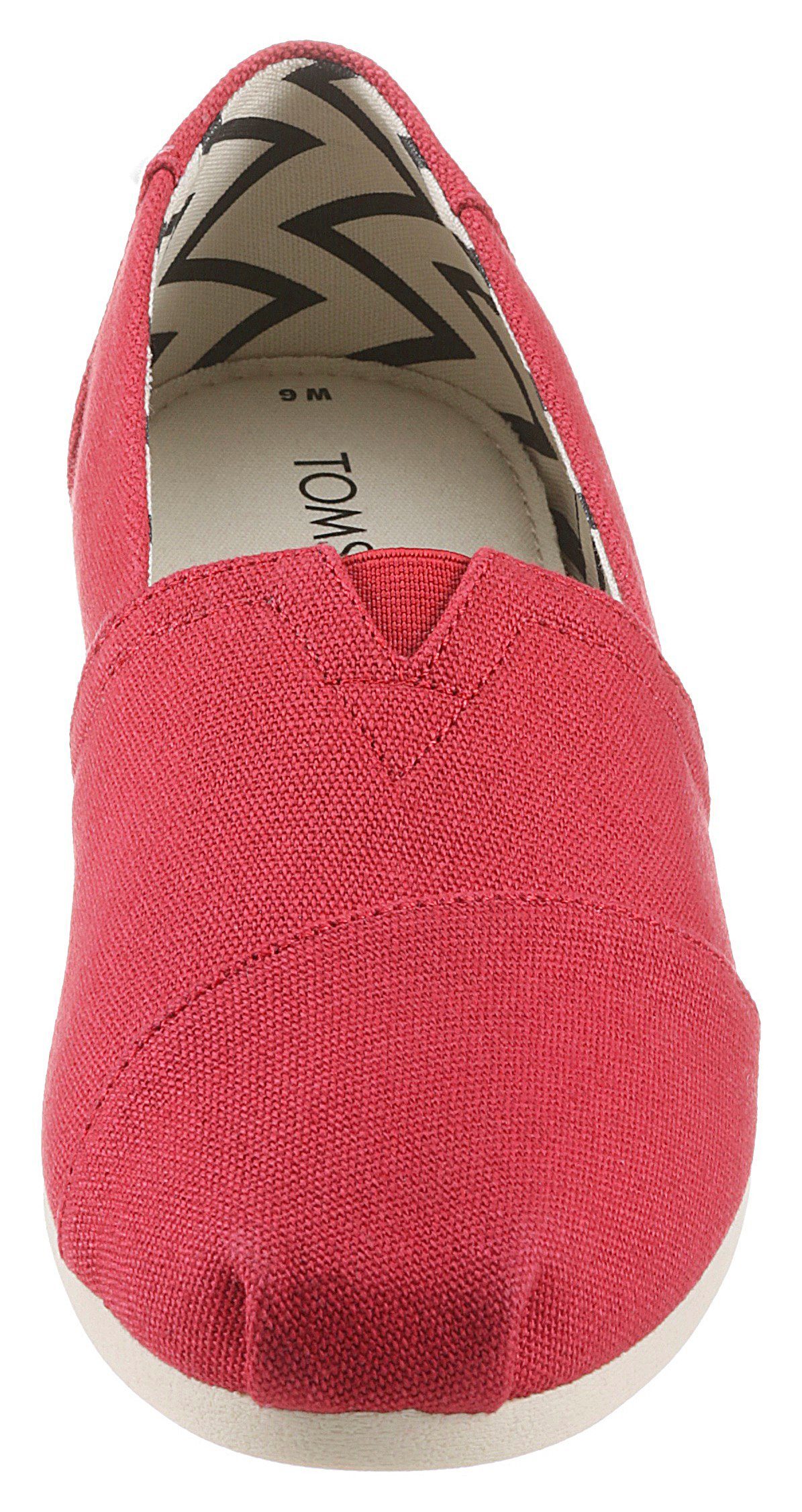 TOMS Espadrilles Alpargata met kleine stretchinzet