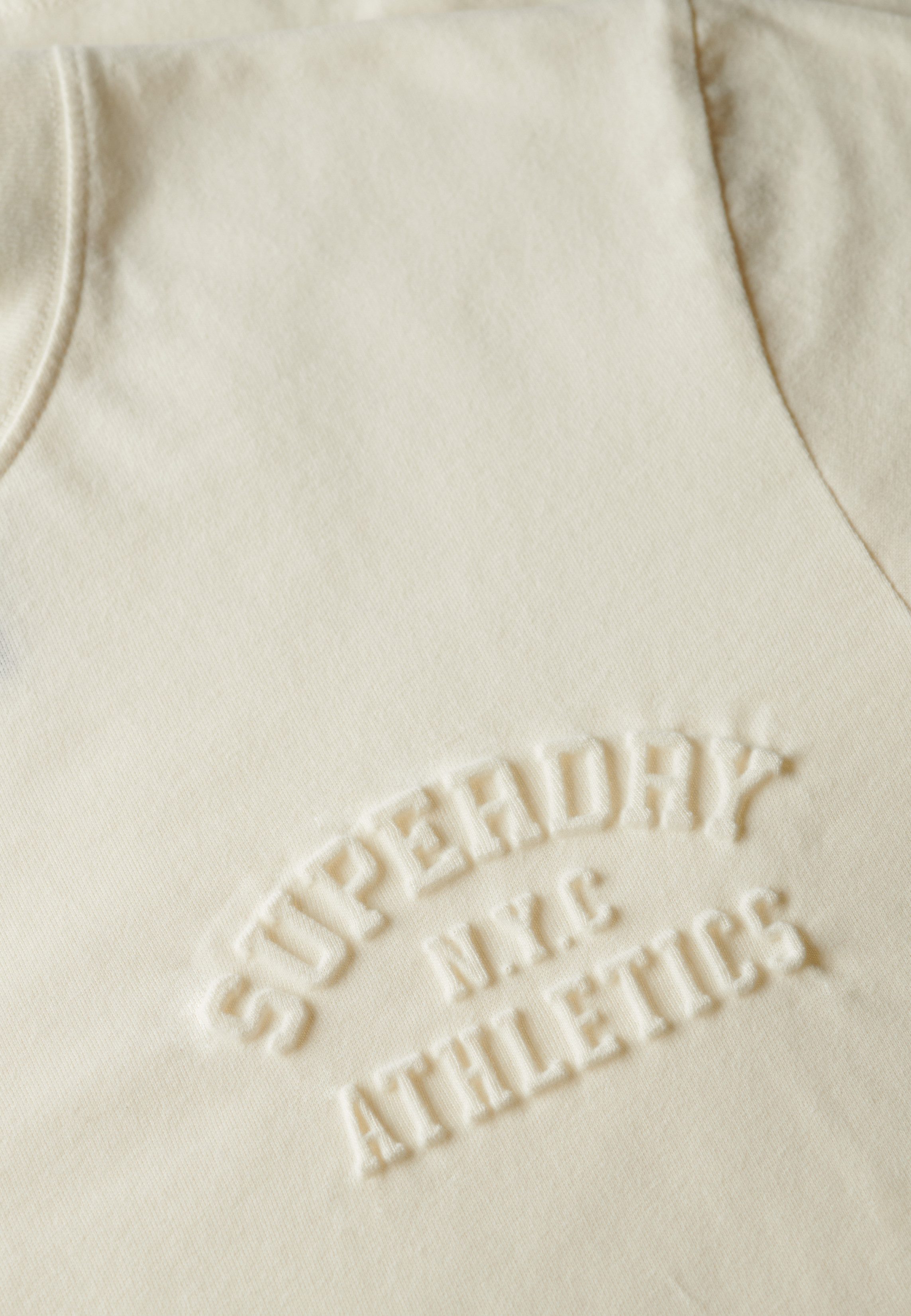 Superdry Shirt met ronde hals ATHLETIC EMBOSS RELAXED TEE