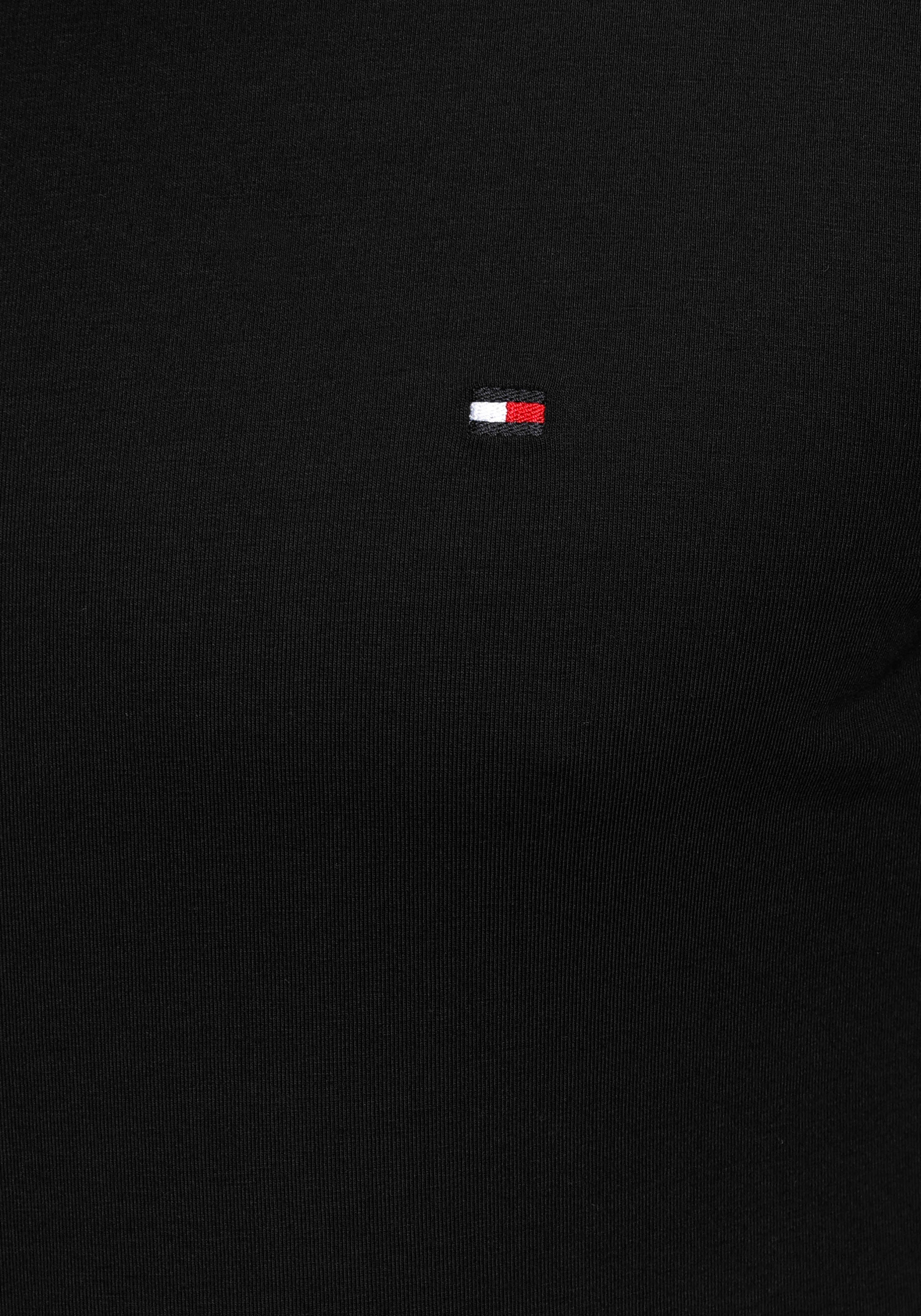 Tommy Hilfiger Shirt met lange mouwen STRETCH SLIM FIT LONG SLEEVE van biologische katoen-stretch