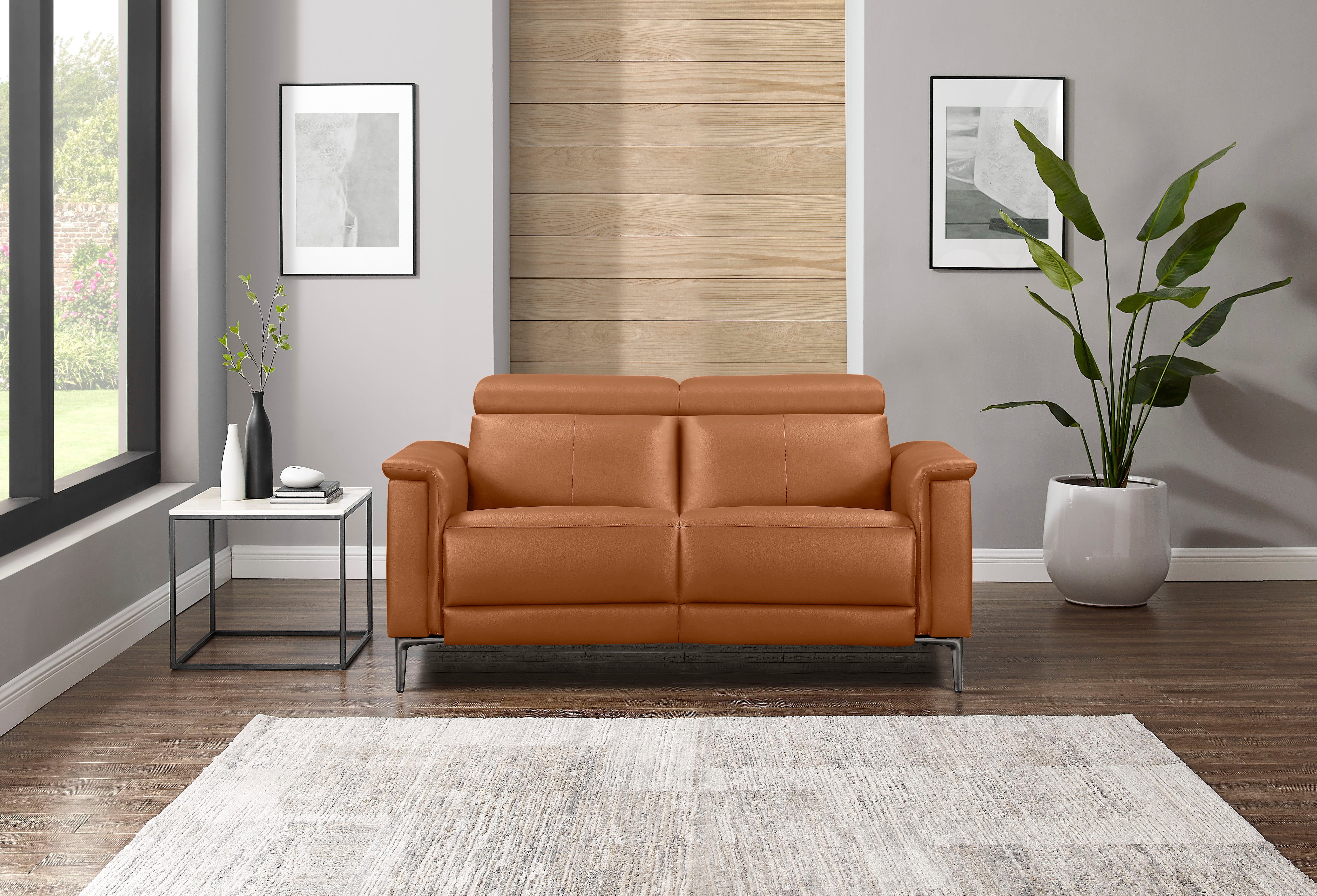 Places of Style 2-zitsbank Lund handmatige of elektrische relaxfunctie en usb-a,