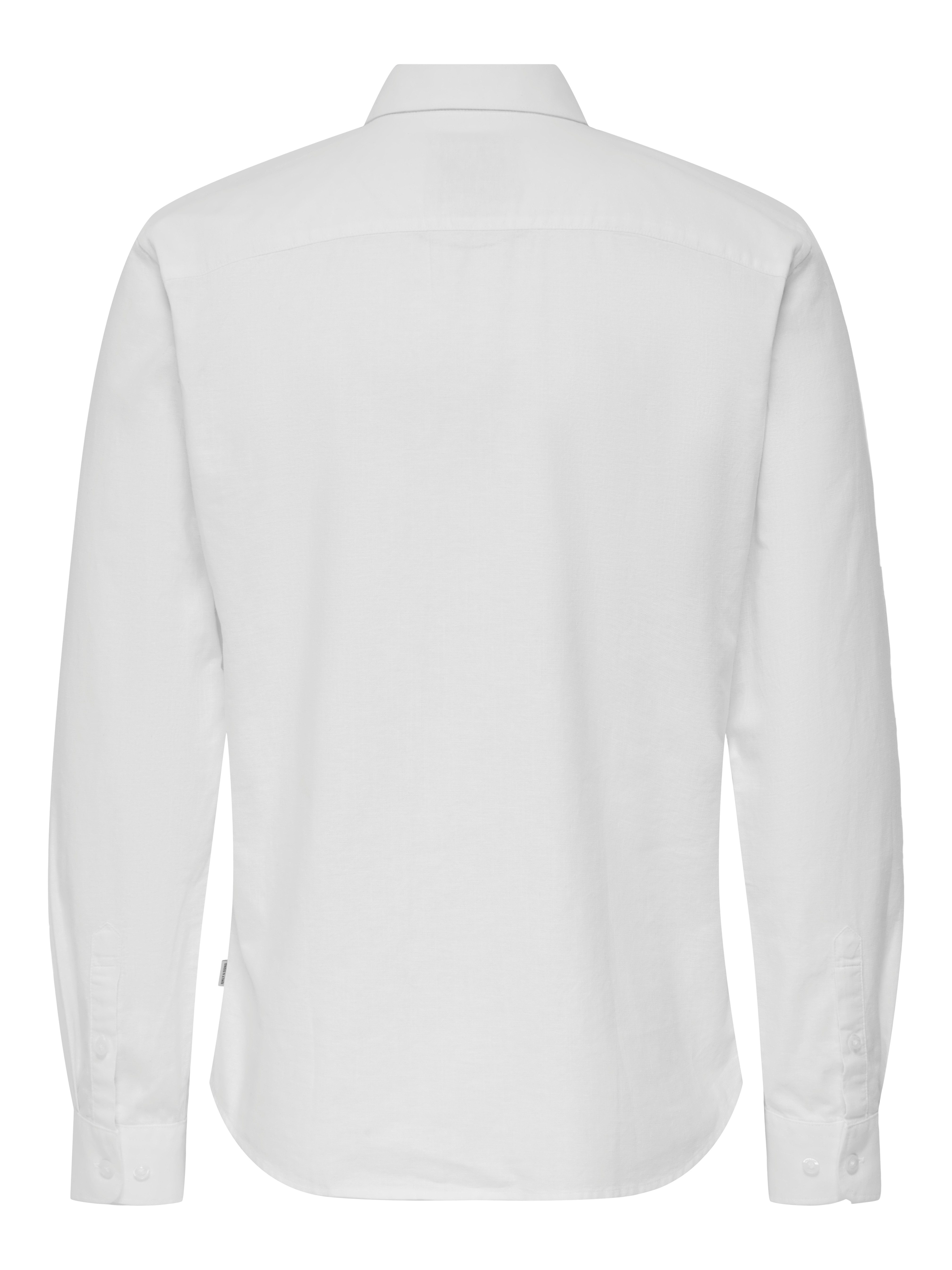 ONLY & SONS Overhemd met lange mouwen ONSCANTLEY LIFE LS SOLID LINEN SHIR OTL
