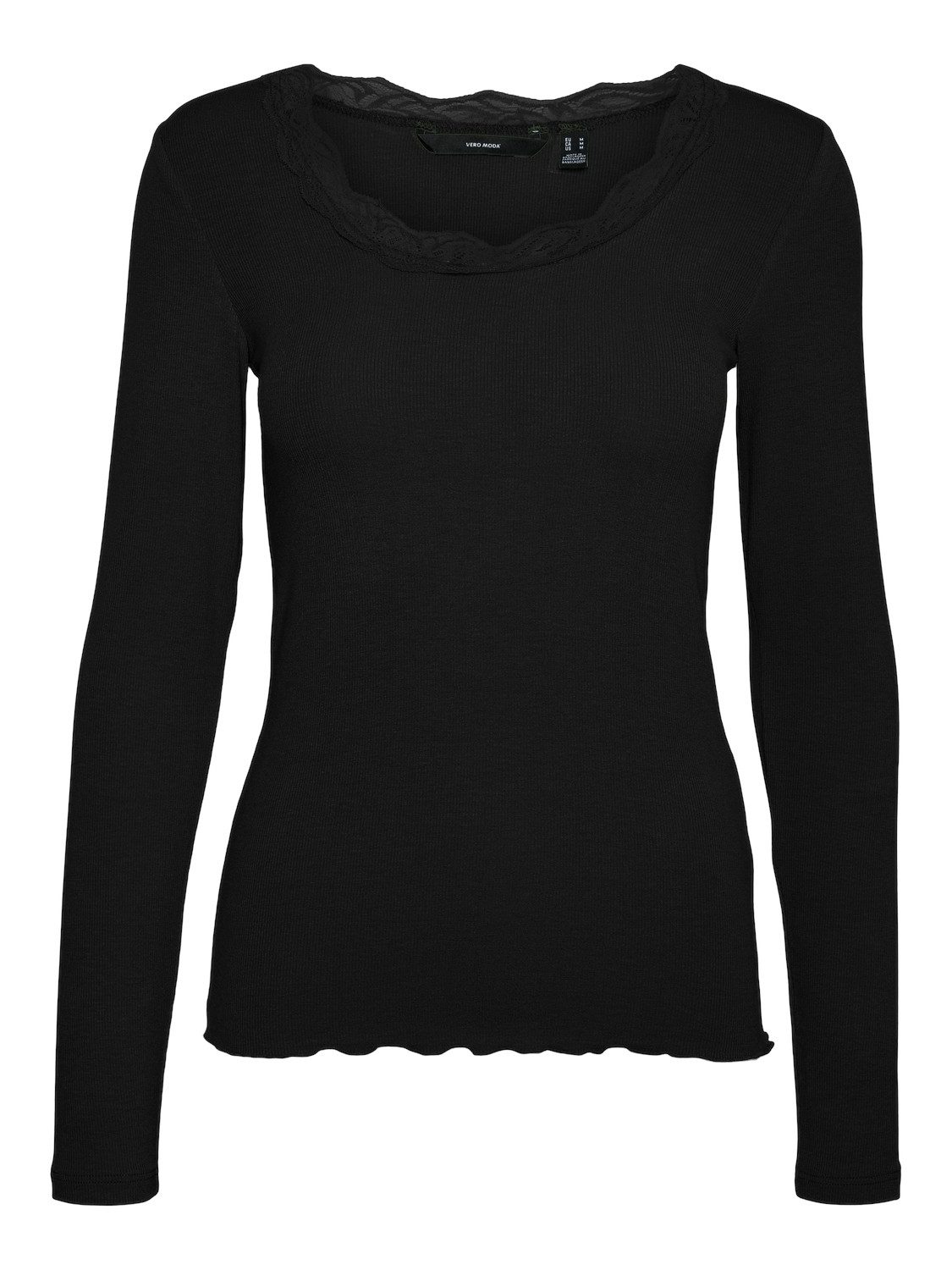 Vero Moda Shirt met lange mouwen VMROSI LS O-NECK TOP JRS