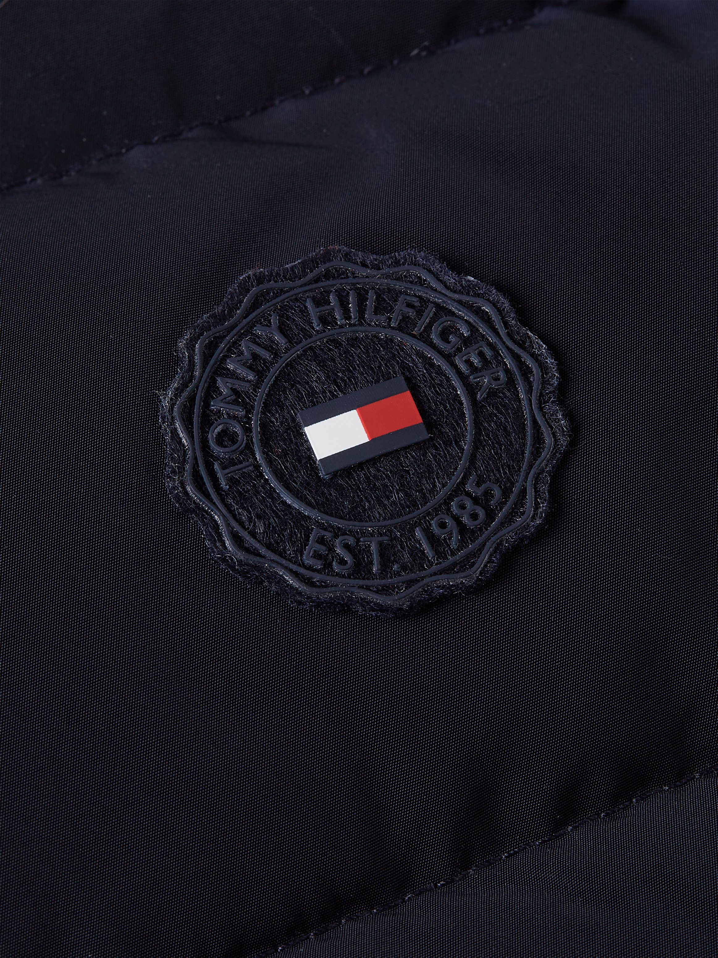 Tommy Hilfiger Gewatteerde jas HERITAGE DOWN TYRA COAT WITH FUR