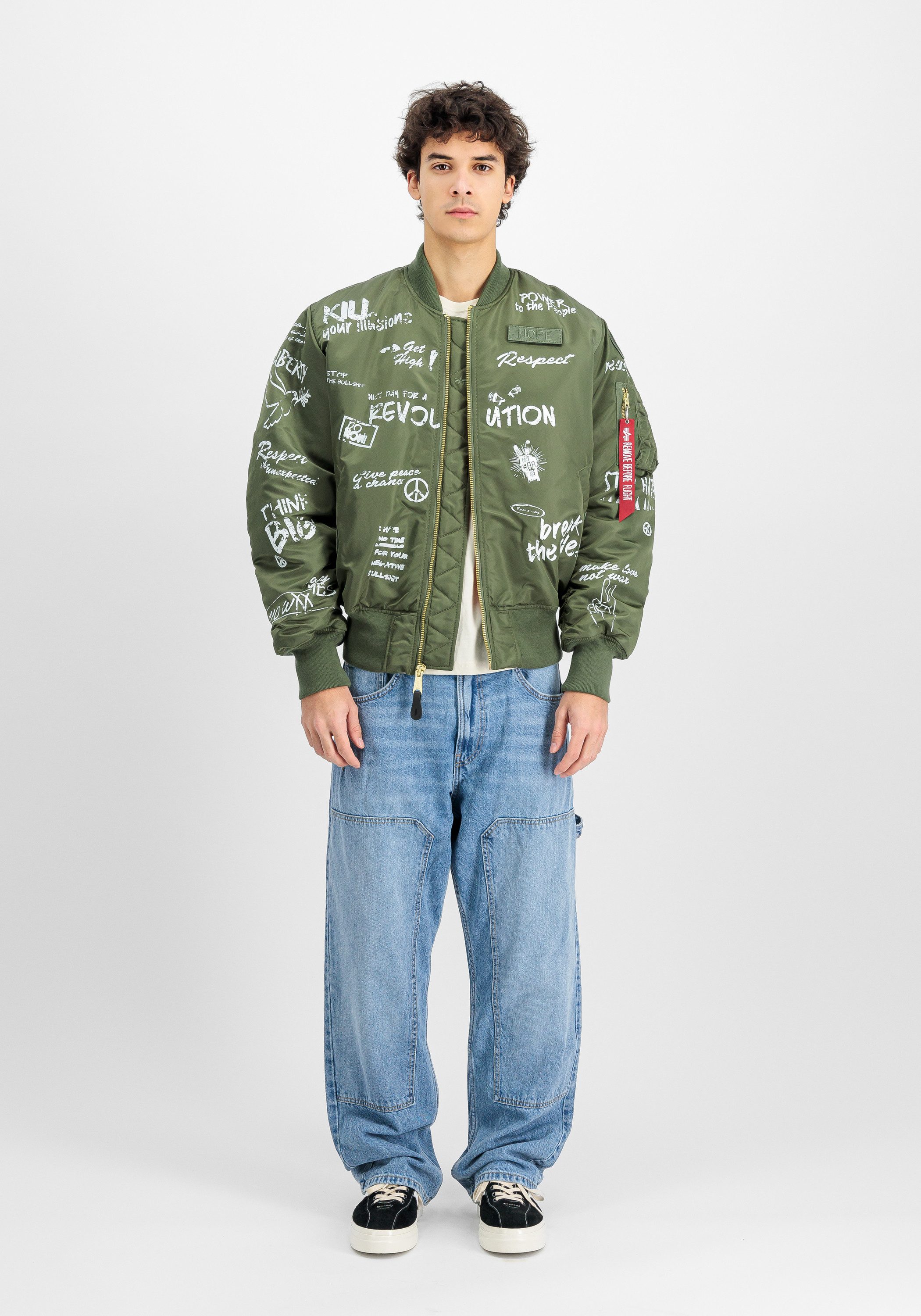 Alpha Industries Bomberjack Alpha Industries Men - Bomber Jackets MA-1 Peace