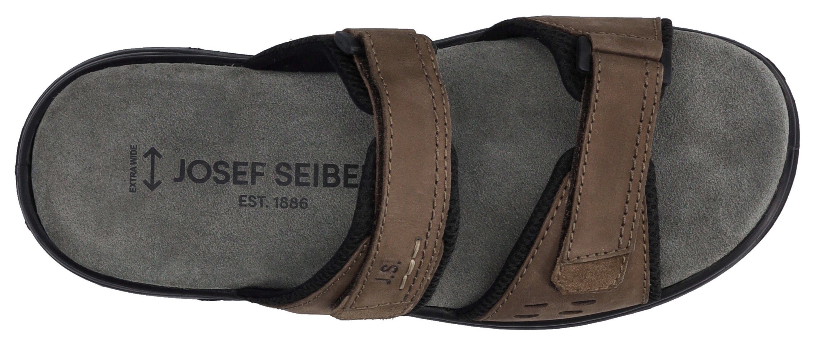 Josef Seibel Slippers Marlon 01 zomerschoen, slippers, klittenbandschoen, met klittenbandsluitingen