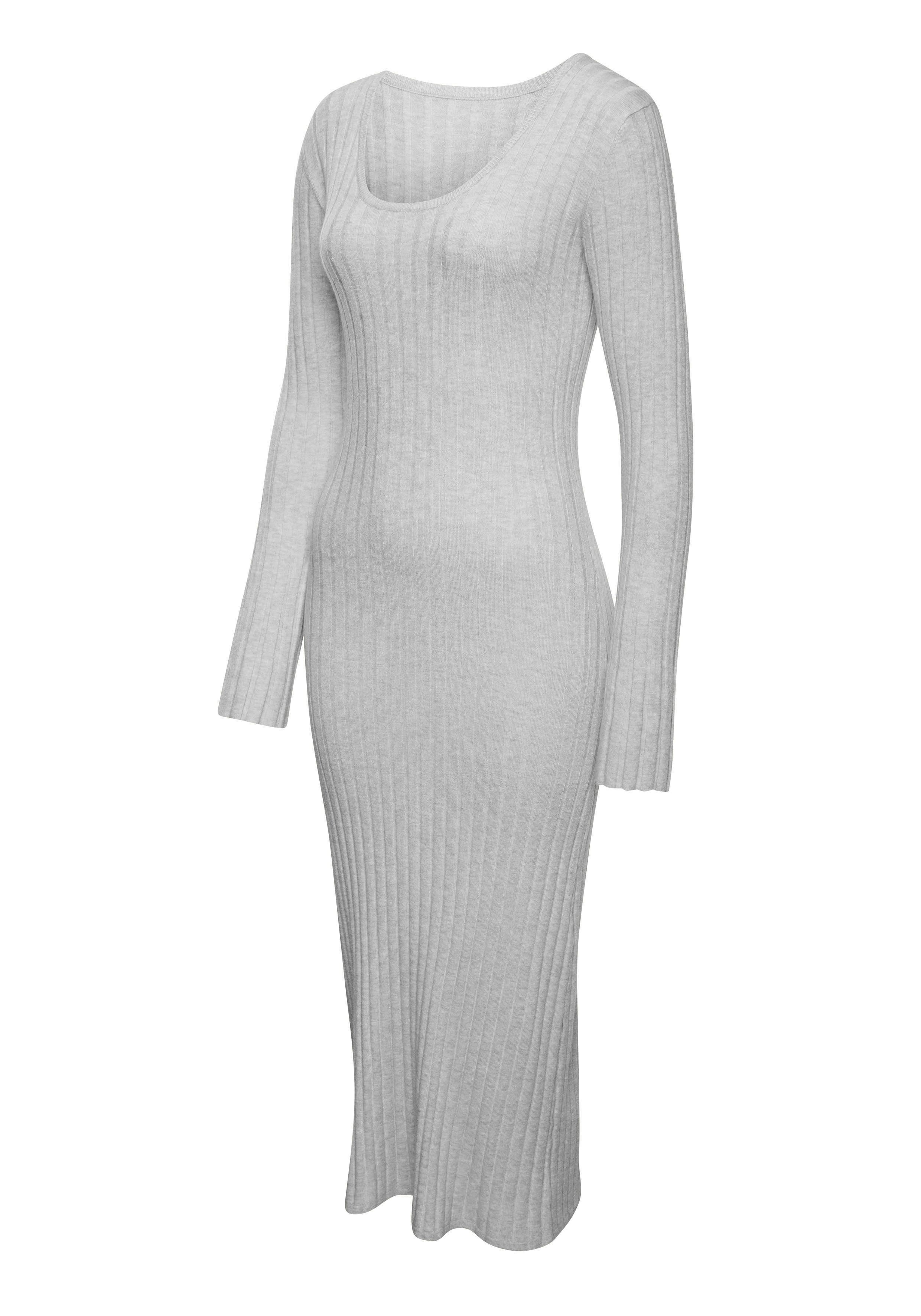 French Connection Gebreide jurk met licht uitlopende mouwen, loungewear