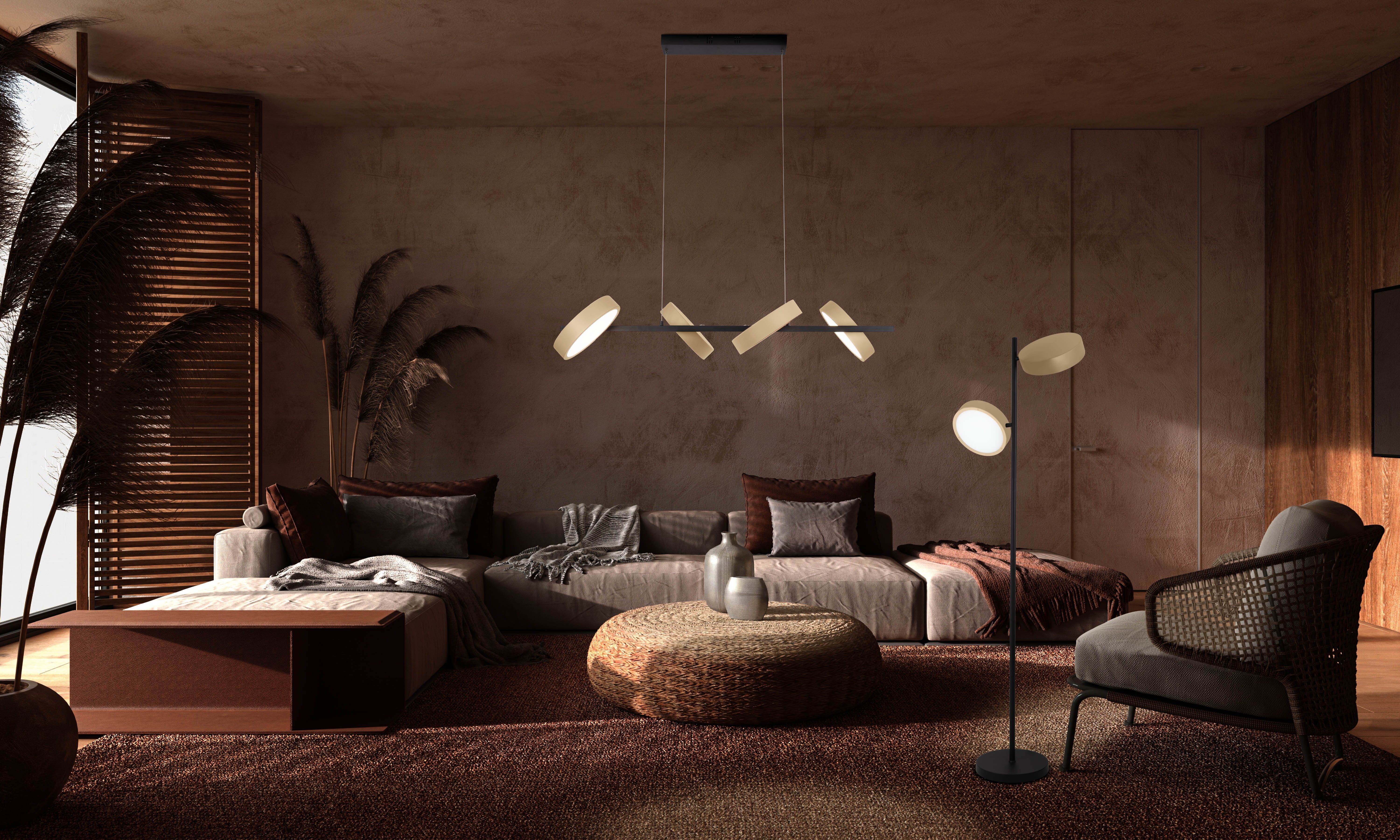 näve Led-staande lamp TESSA (1 stuk)