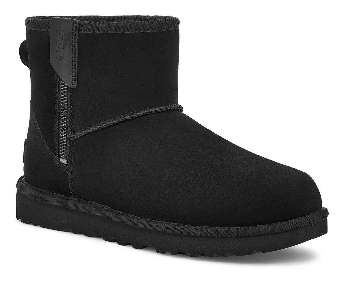 UGG Winterlaarzen CLASSIC MINI BAILEY ZIP winterlaars, snowboots, instaplaars met warme voering