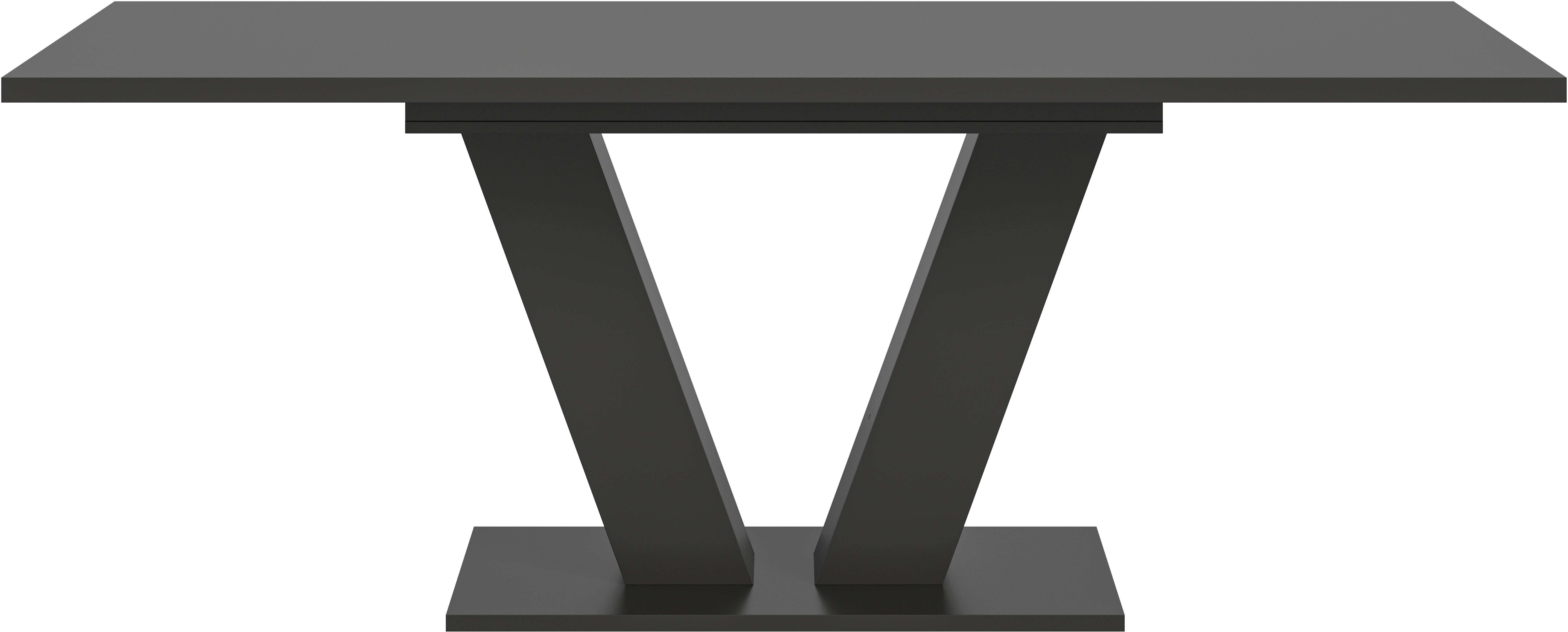 INOSIGN Eettafel Motus, uitschuifbaar 150 - 190 cm, inclusief 40 cm inlegplaat