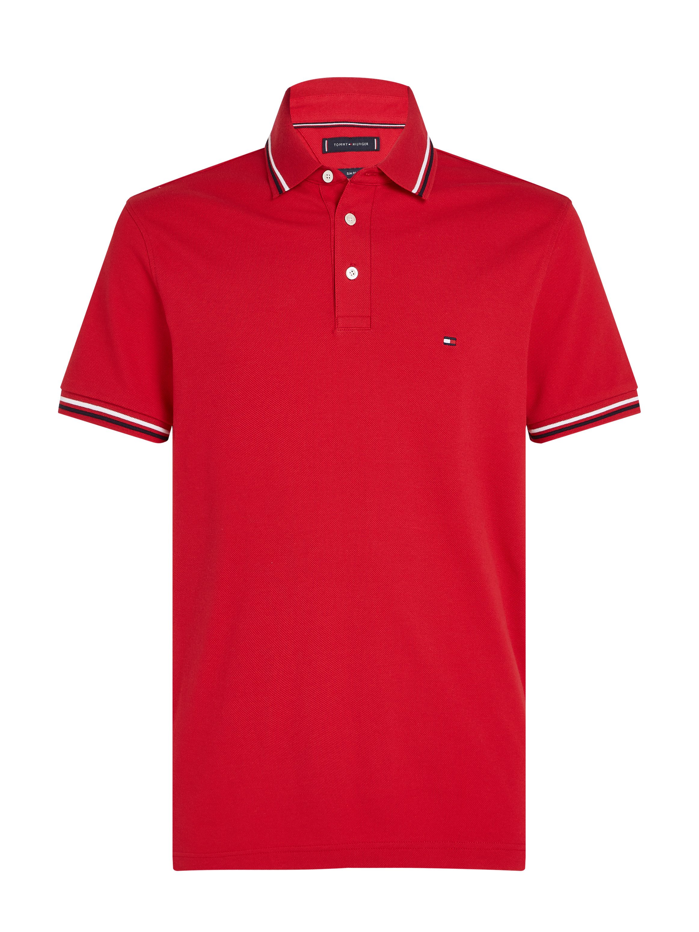 Tommy Hilfiger Poloshirt TOMMY TIPPED SLIM POLO