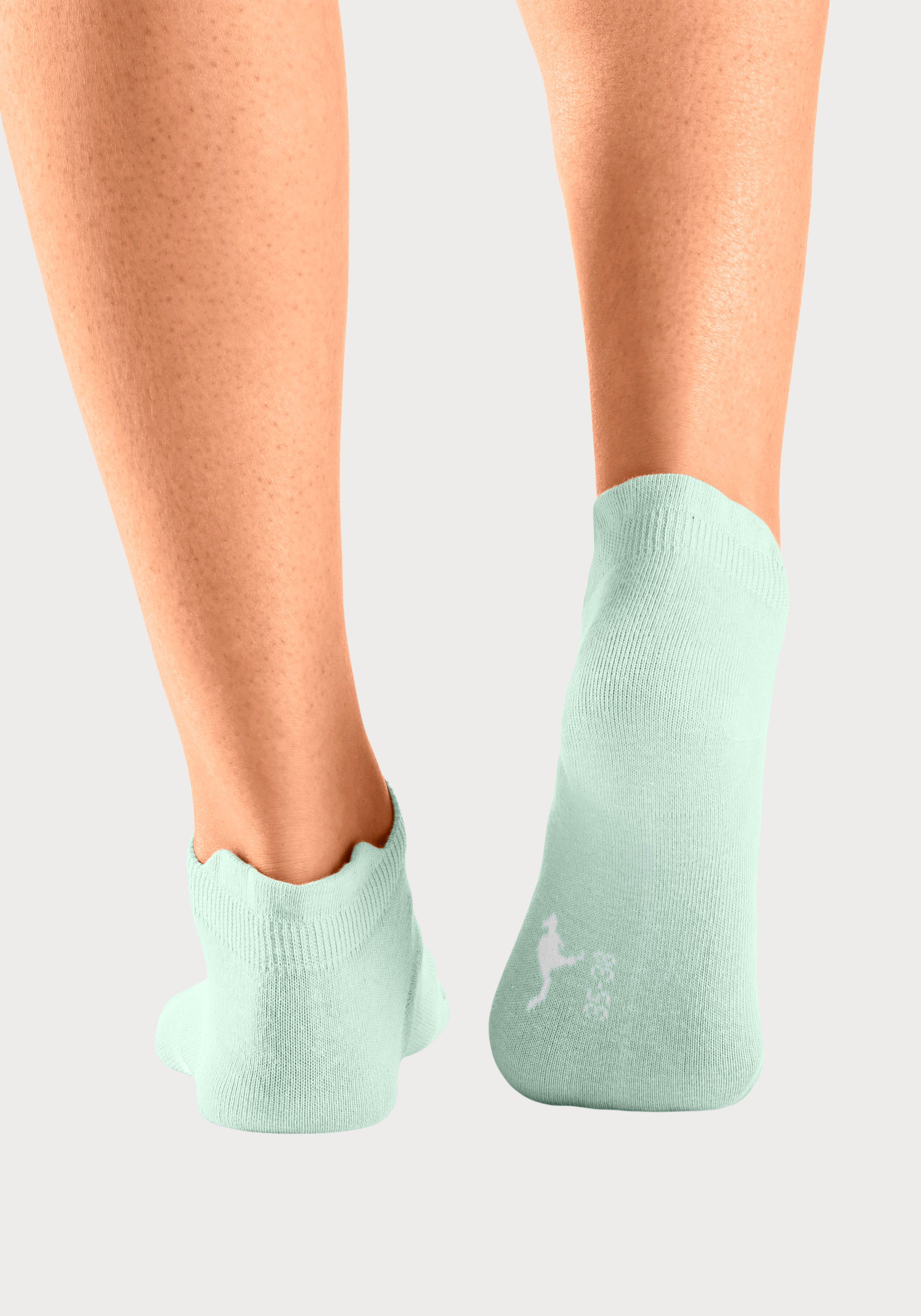 KangaROOS Sneakersokken met verhoogde boord (set 10 paar)