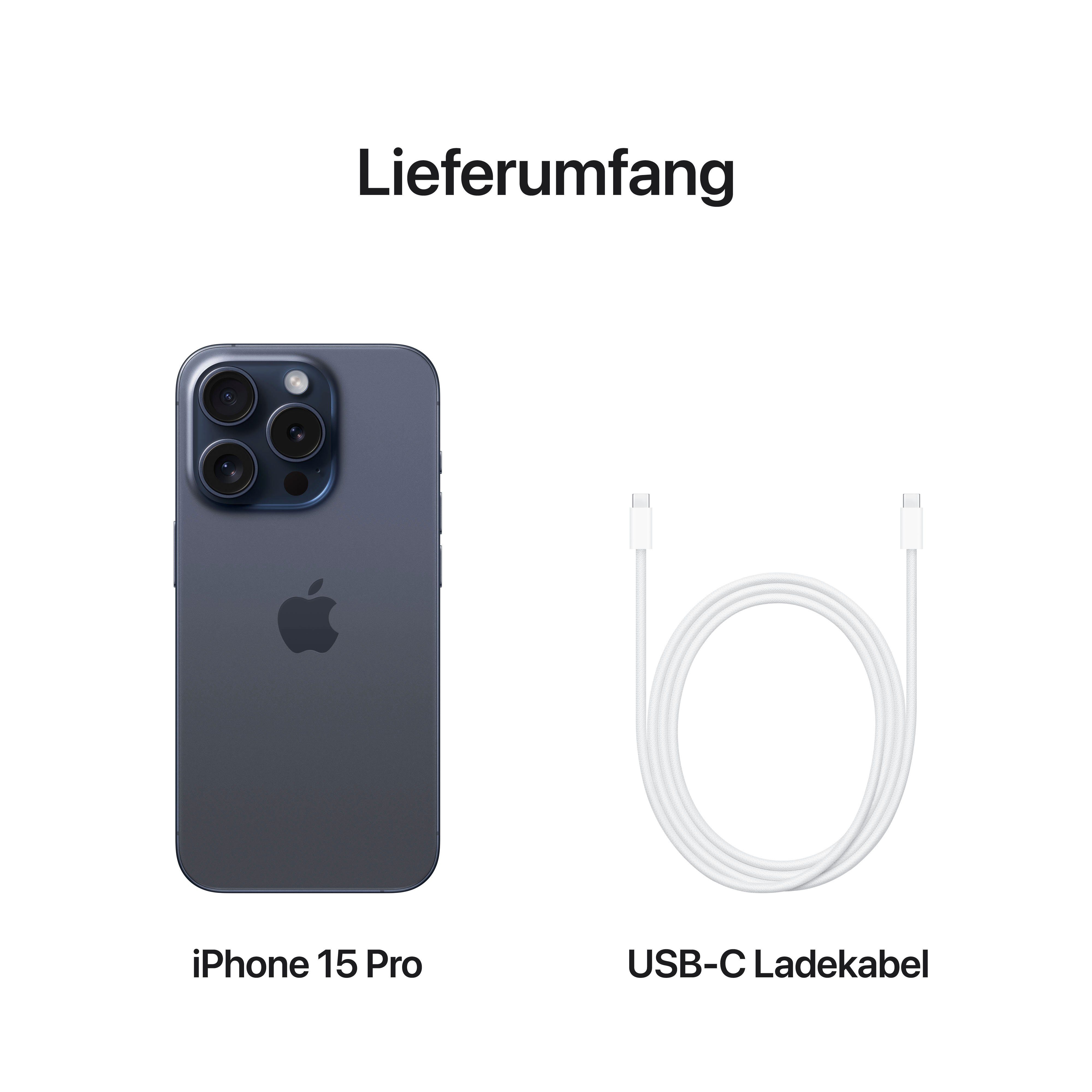 Apple Smartphone iPhone 15 Pro, 128 GB