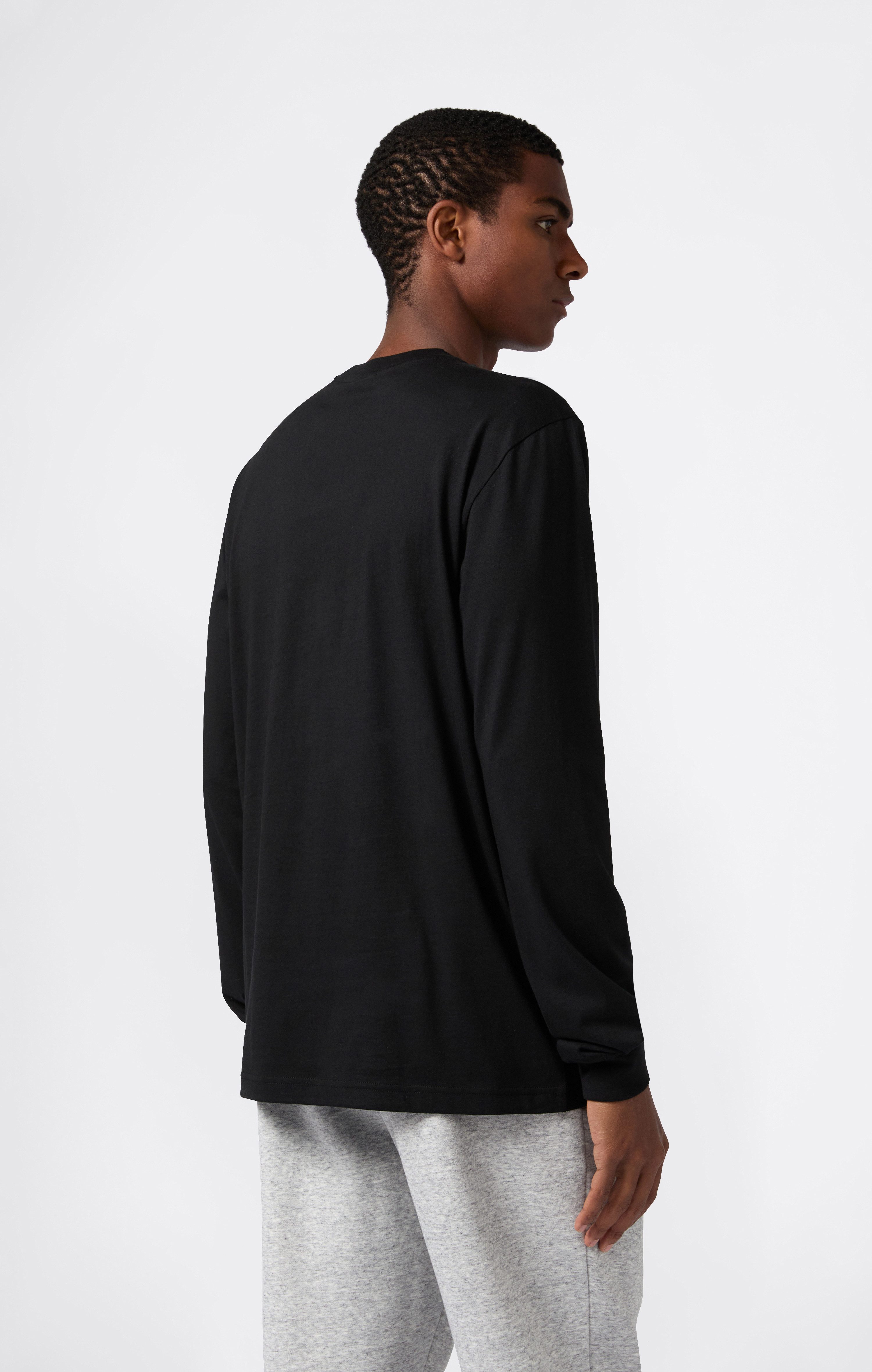 Champion T-shirt BASICS Long-Sleeve T-Shirt Large Logo (1-delig)