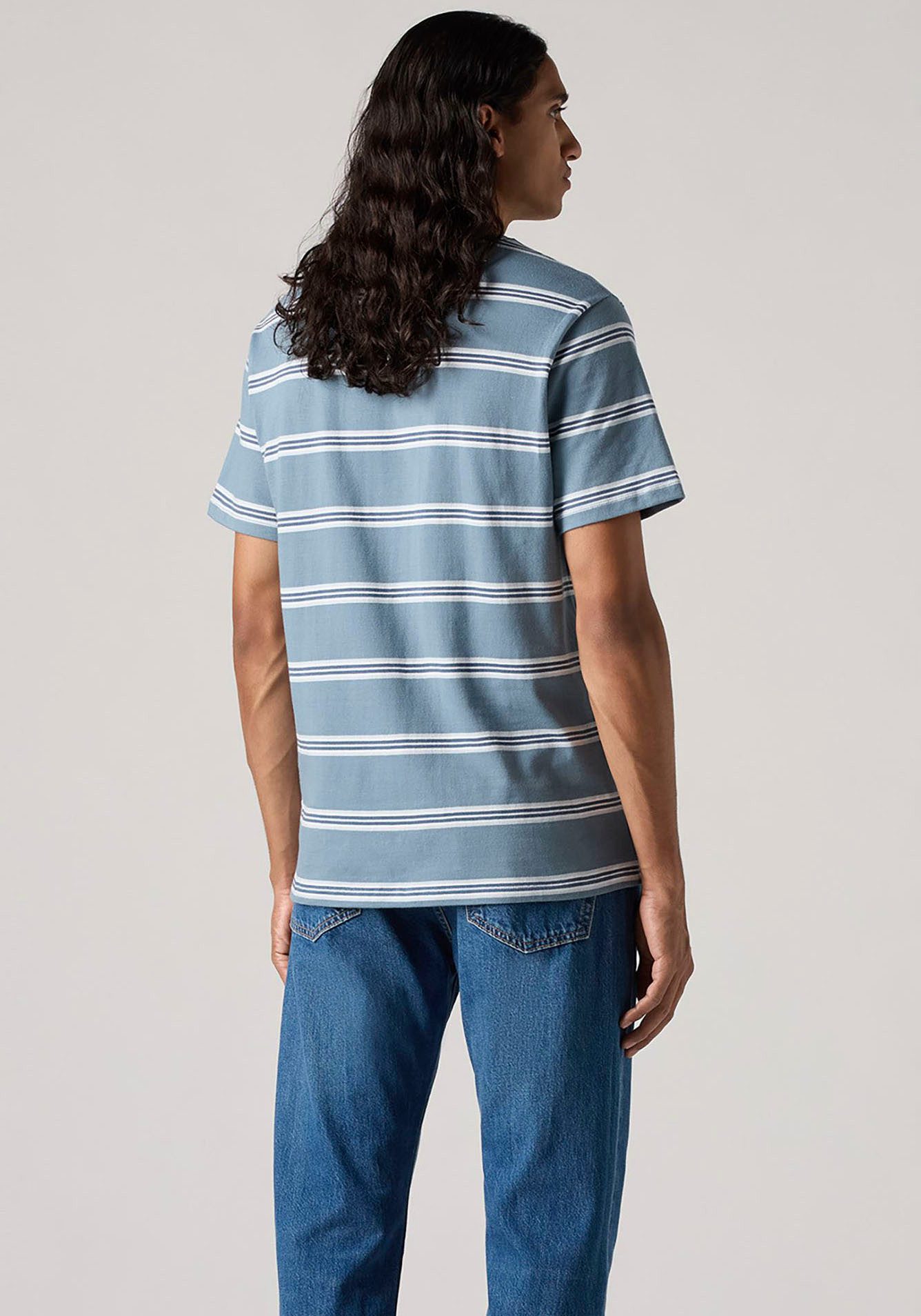 Levi's® T-shirt met gestreept patroon