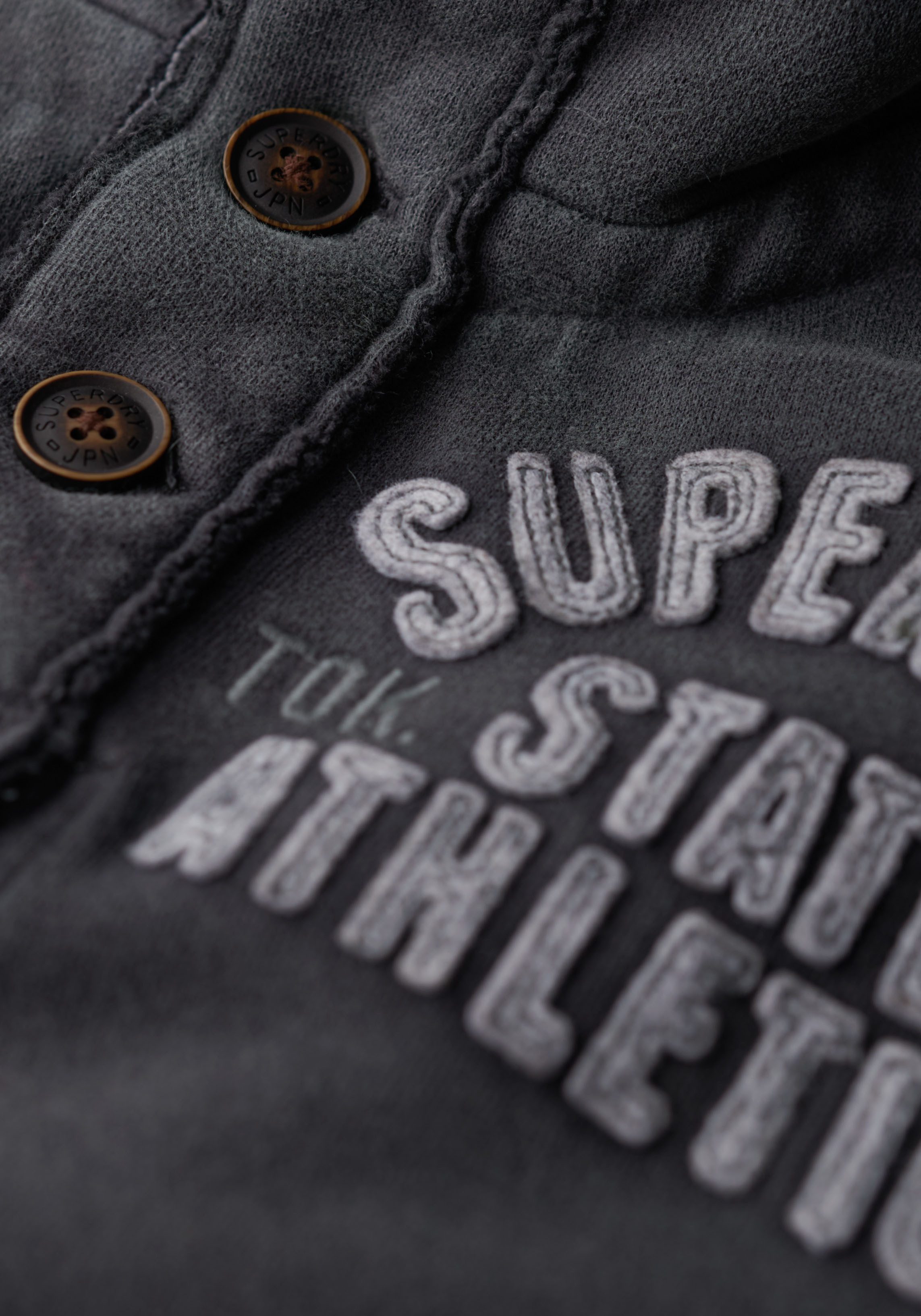 Superdry Sweatshirt Vintage Athletic Henley Jumper