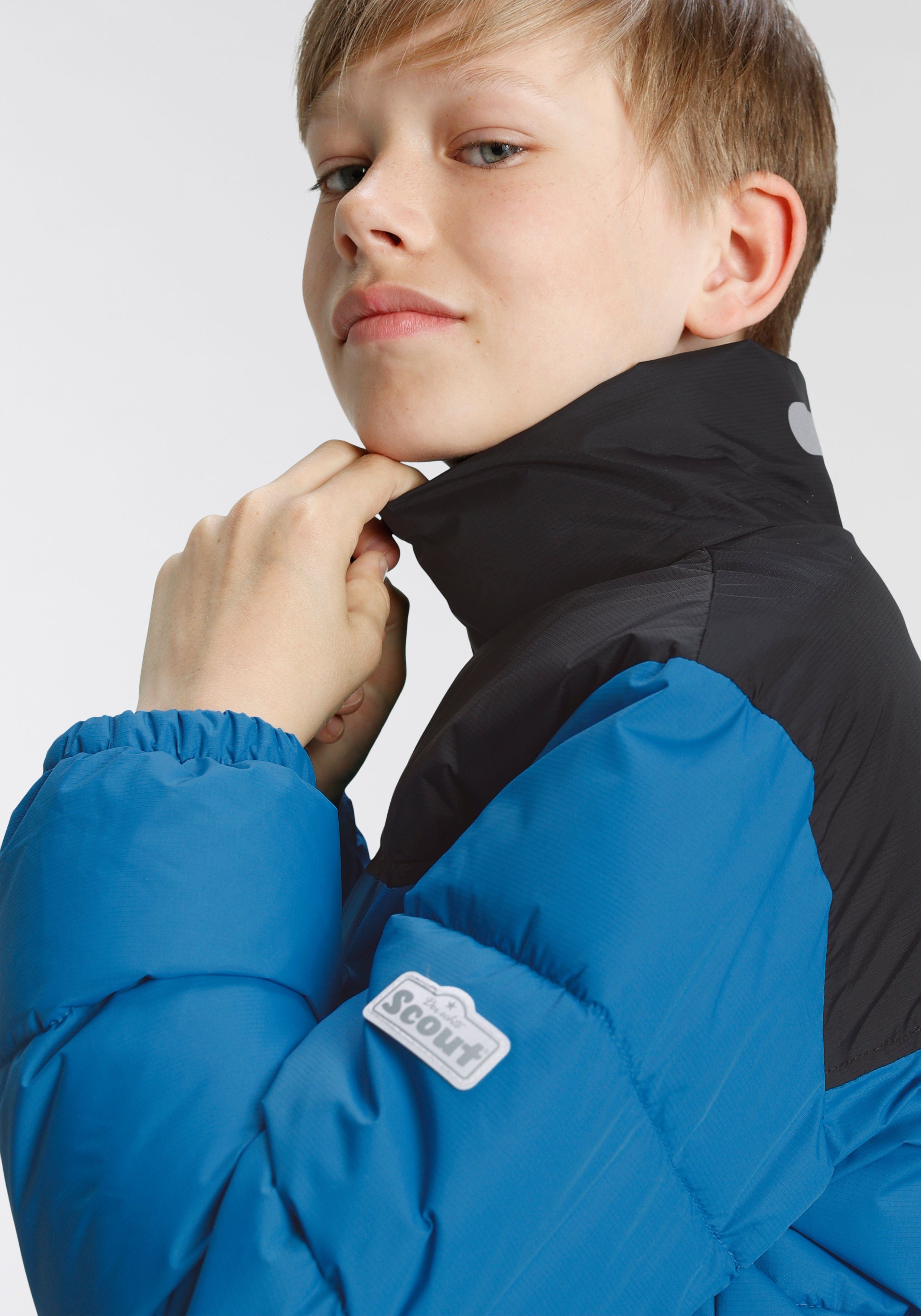 Scout Gewatteerde jas Buffer met colourblocking