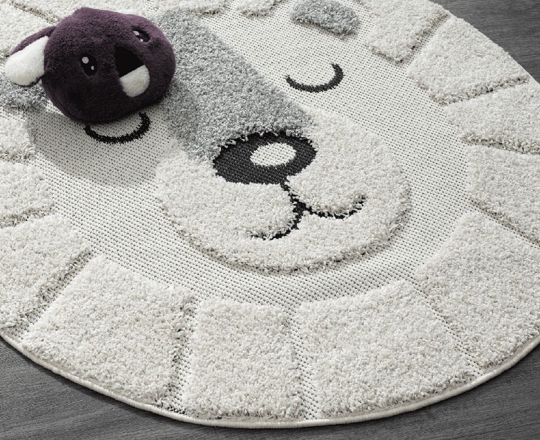 The carpet Vloerkleed Lou Kinderkamer tapijt slijtvast en onderhoudsvriendelijk