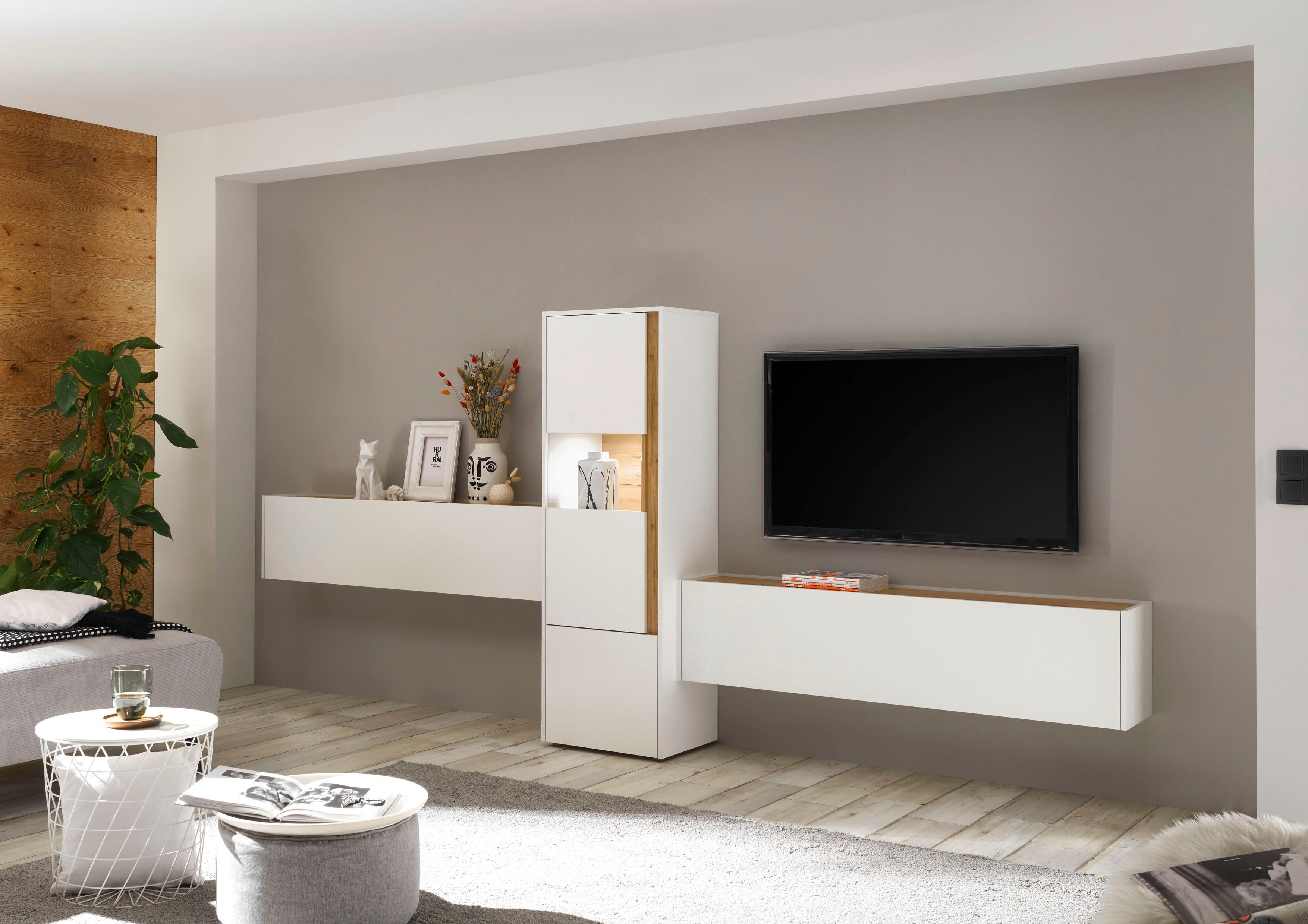 INOSIGN Wandmeubel City/Giron Breedte ca. 350 cm (set, 3-delig)