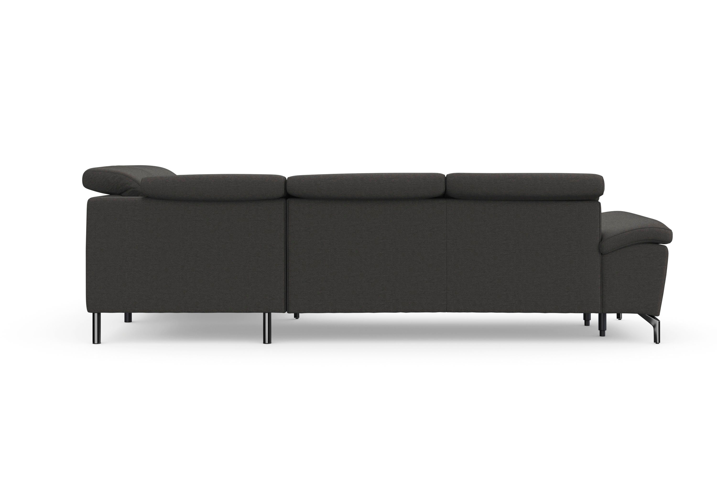sit&more Hoekbank Cool L-vorm naar keuze met verstelbare hoofdsteun en uittrekzitting motorisch