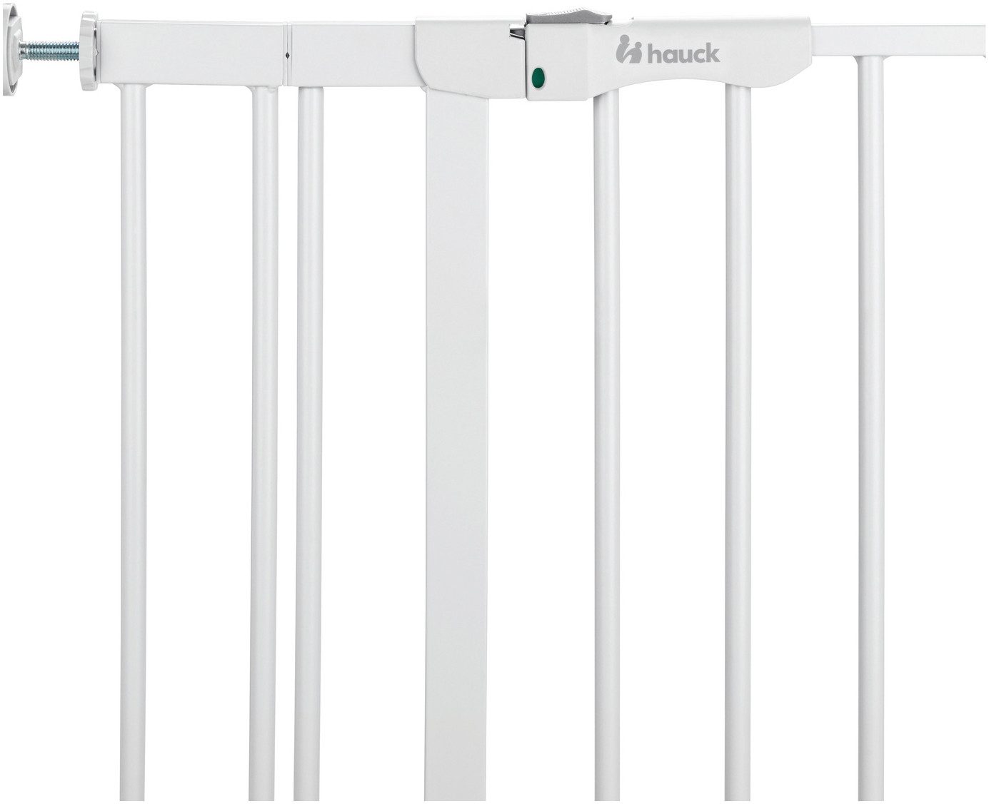 Hauck Traphek Clear Step Autoclose 2 set inclusief verlenging 9 cm, wit