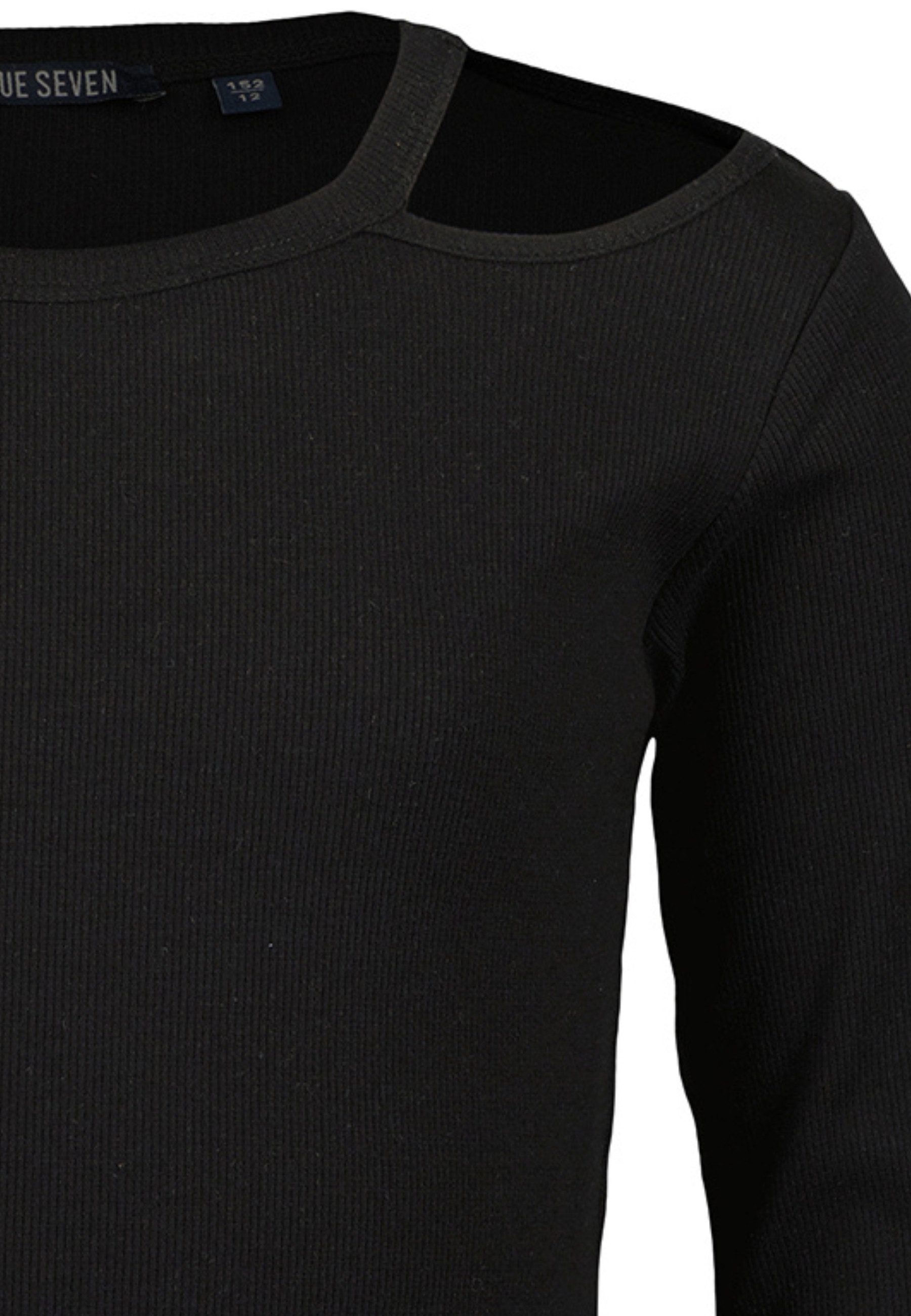 Blue Seven Shirt met lange mouwen met geweldige cut-outs op de schouders